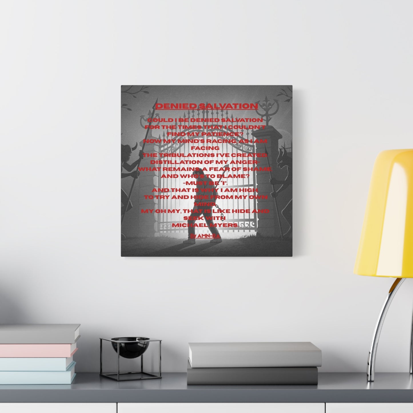 Canvas Print - Denied Salvation - By AMN-RA