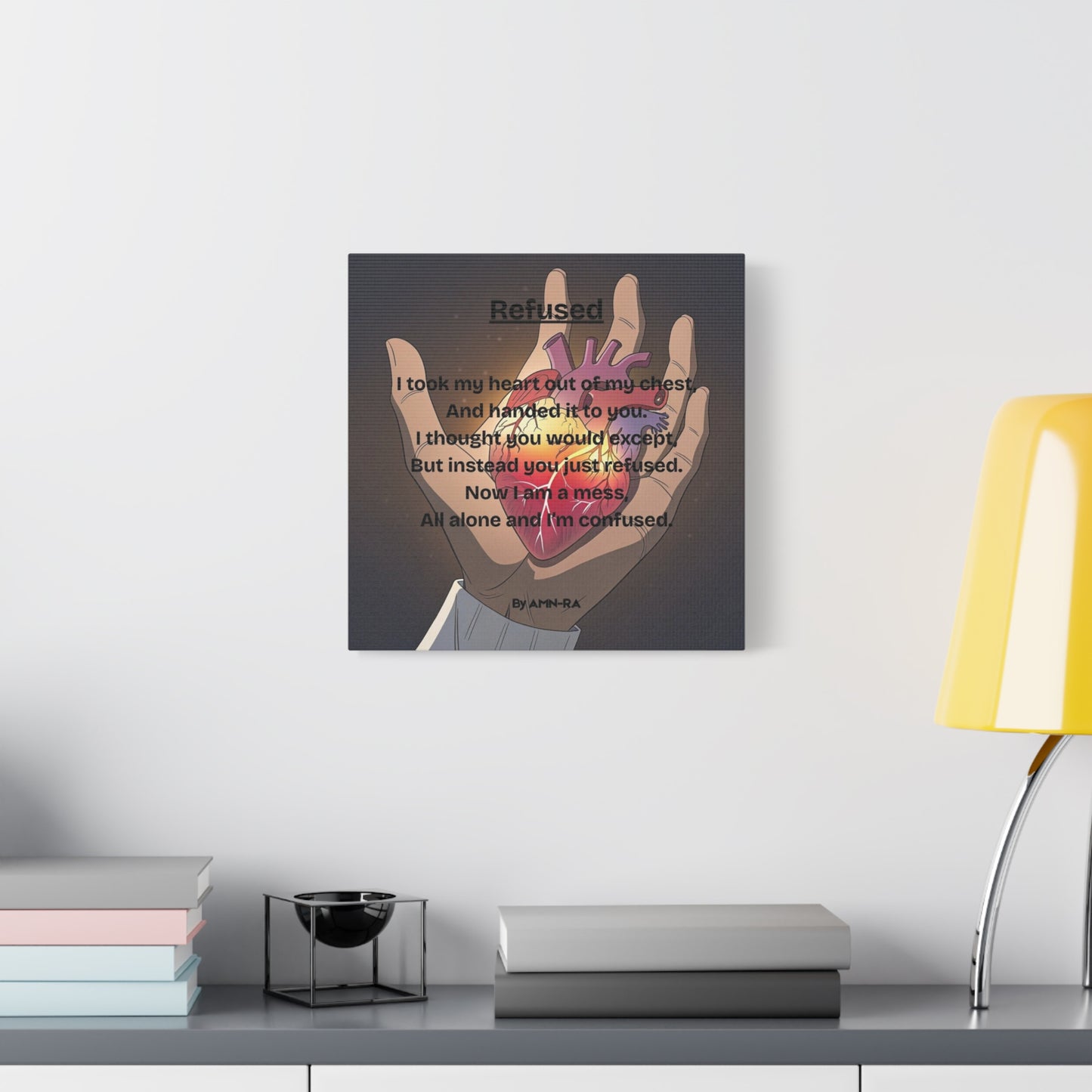 Canvas Poster - Full Color "Refused" by AMN_RA