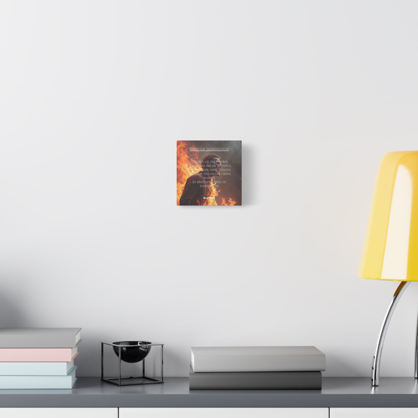 Canvas Print - Fires of Damnation By AMN-RA