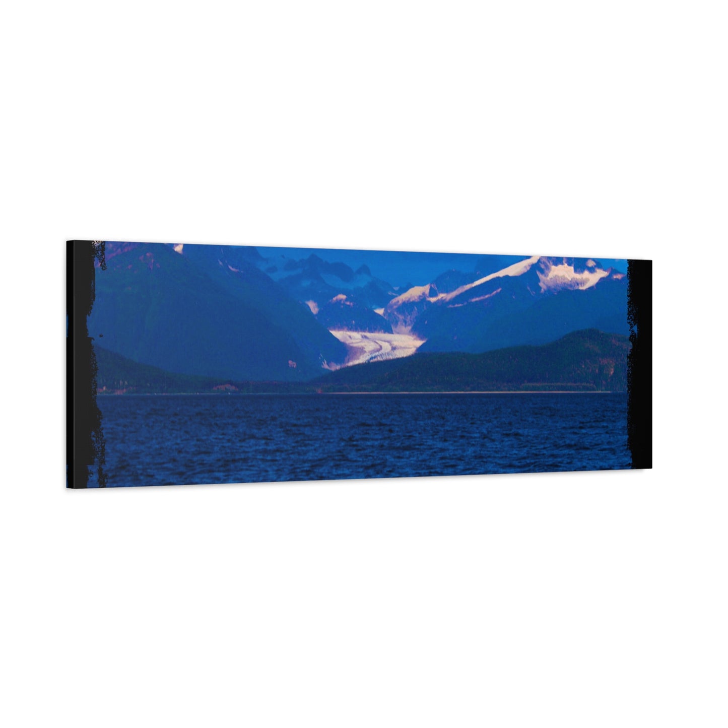 Canvas Print Distant Glacier Photography