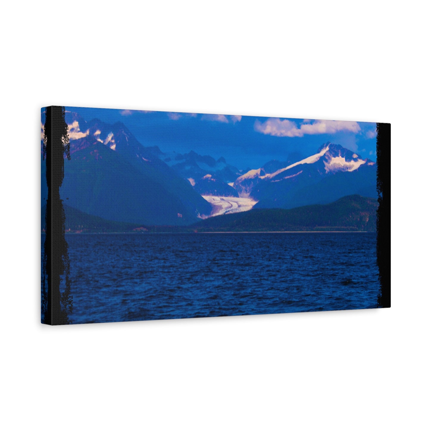 Canvas Print Distant Glacier Photography