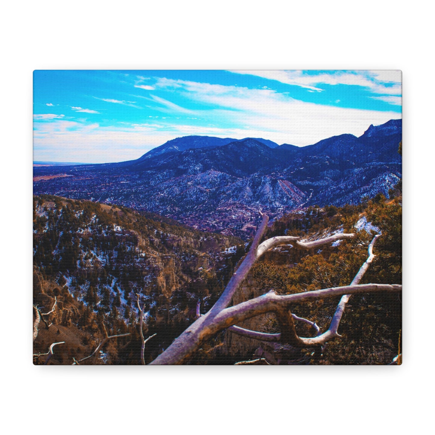 Canvas Print - Out On A Limb Mountain Photography