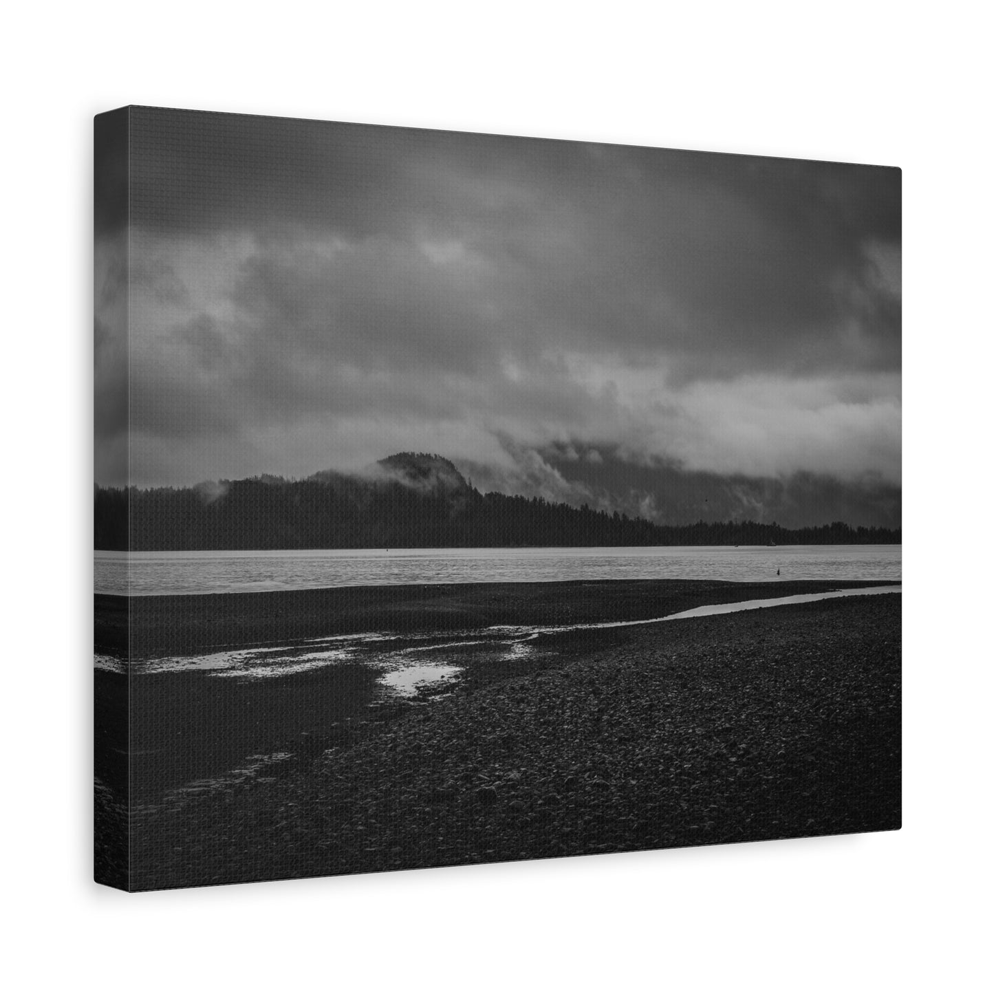 Canvas Print - Foggy Lake Photography