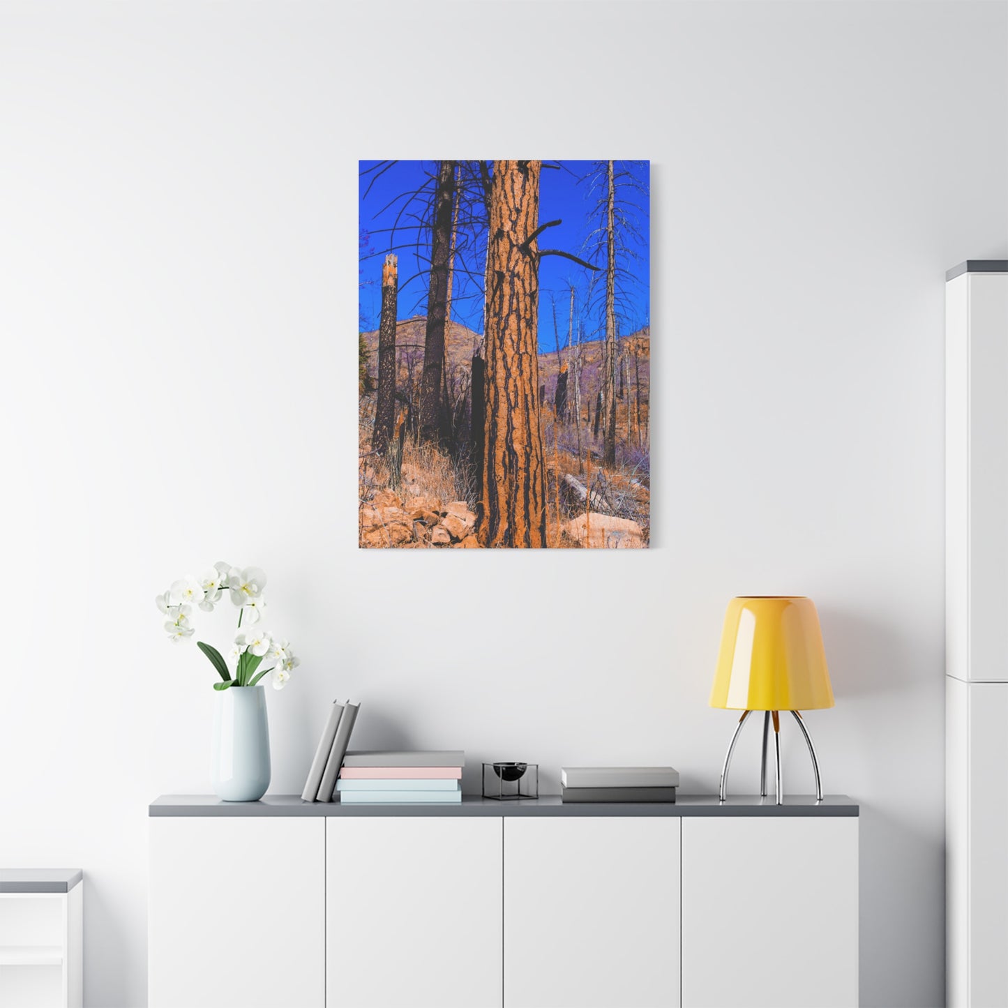 Canvas Print - Thunder Struck Tree Photo