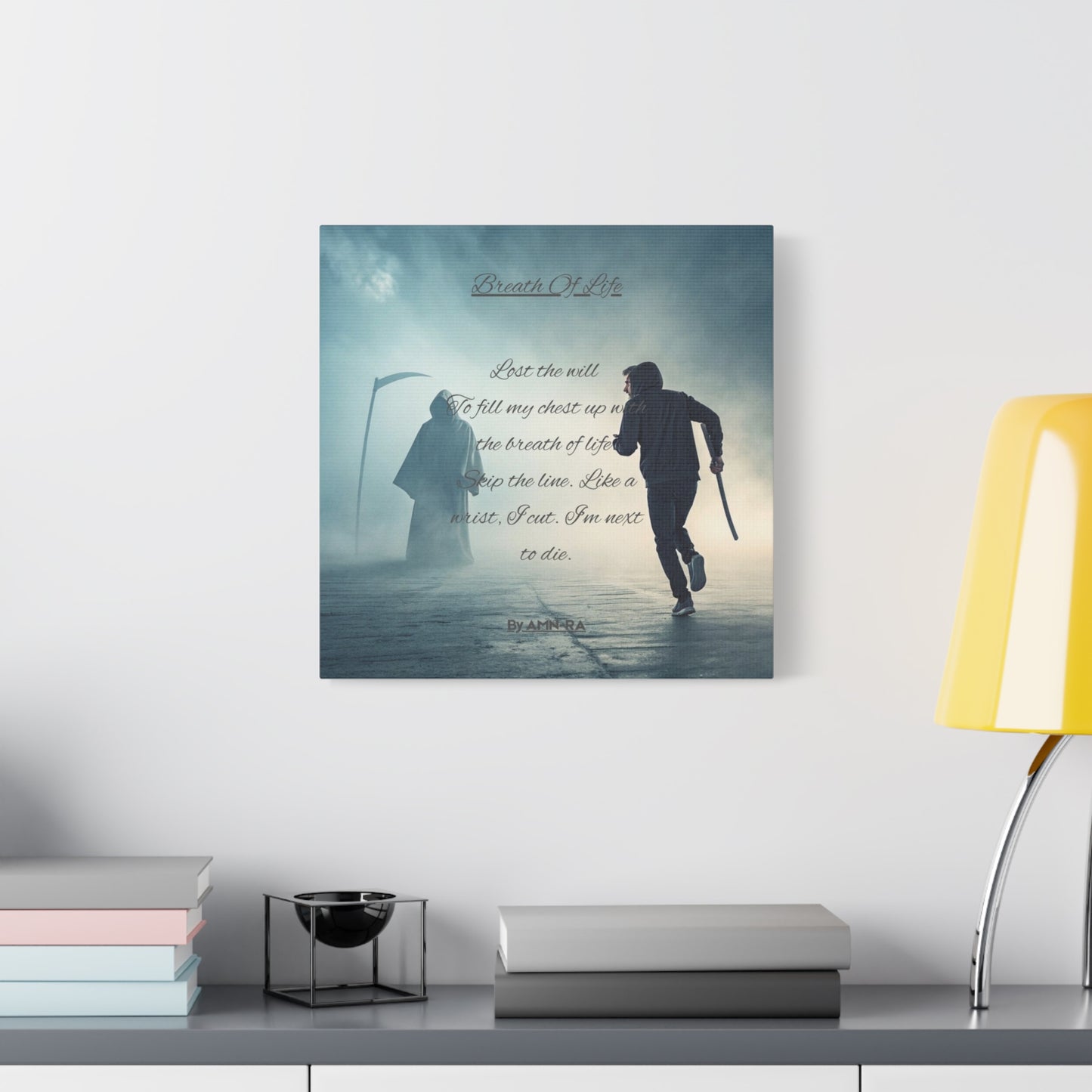 Canvas Poster - Full Color "Breath Of Life" by AMN_RA