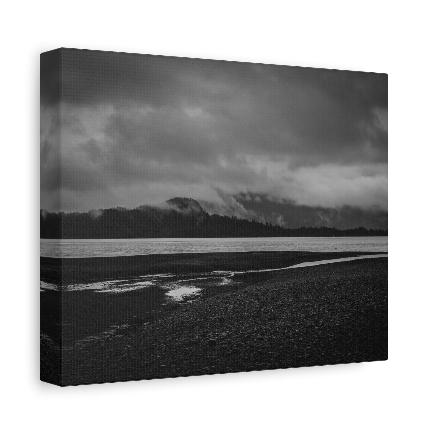 Canvas Print - Foggy Lake Photography