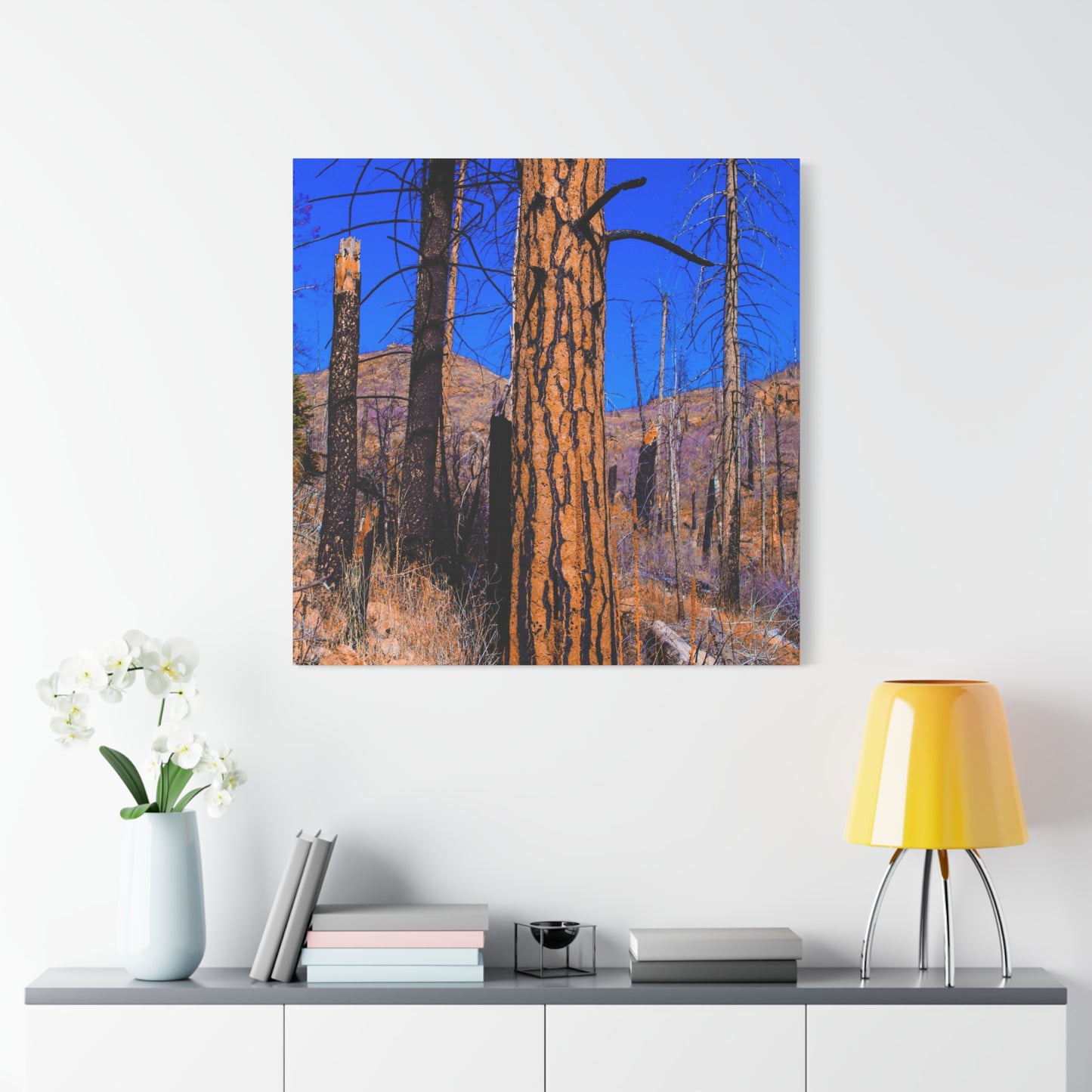 Canvas Print - Thunder Struck Tree Photo