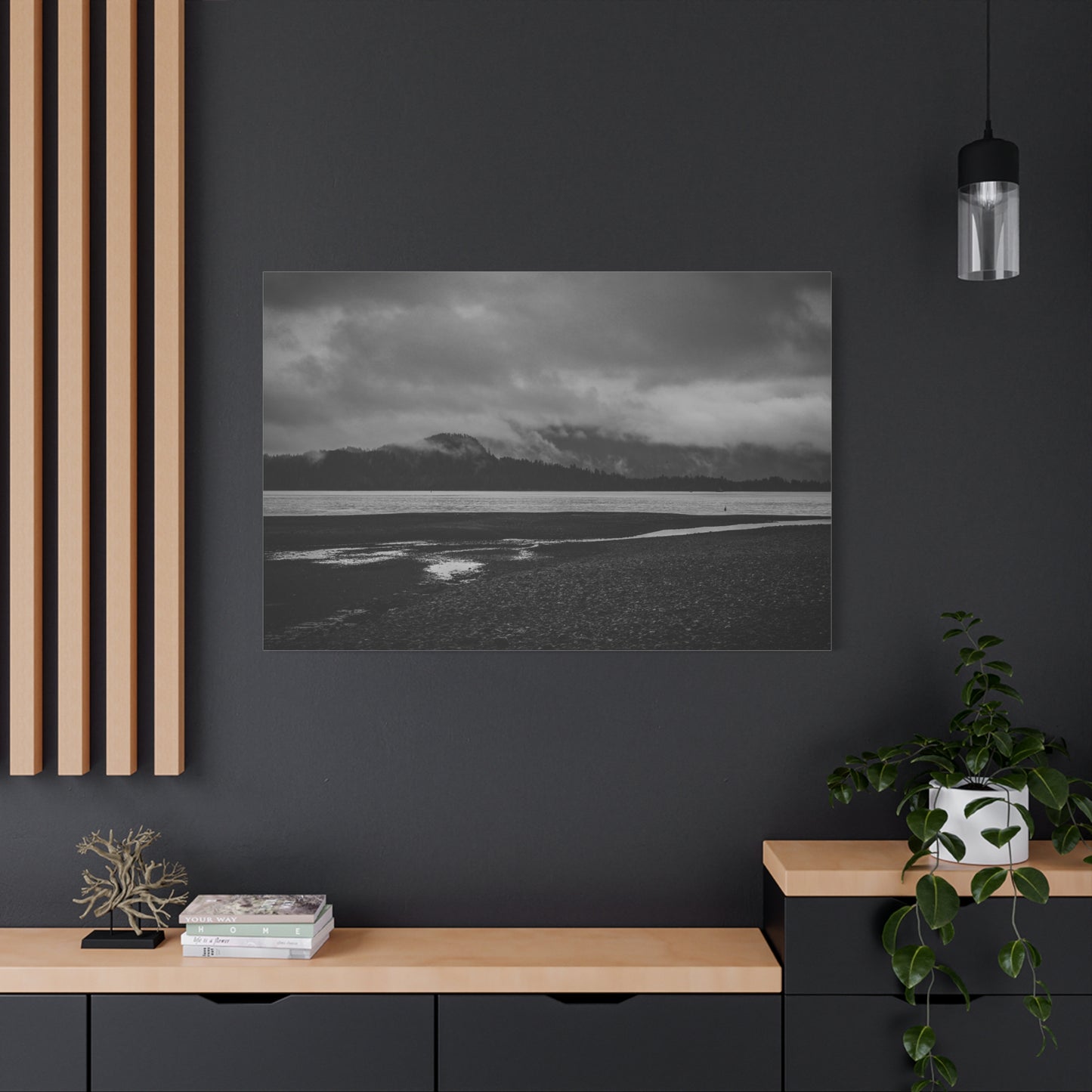 Canvas Print - Foggy Lake Photography