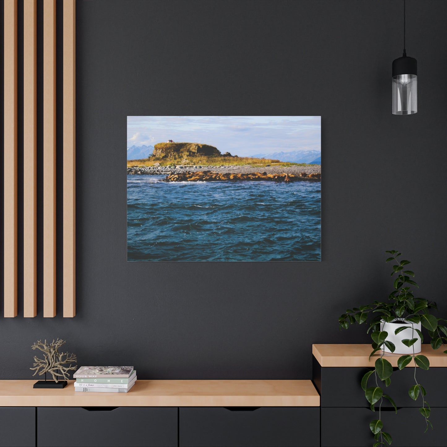 Canvas Print - Photo of Seal Island