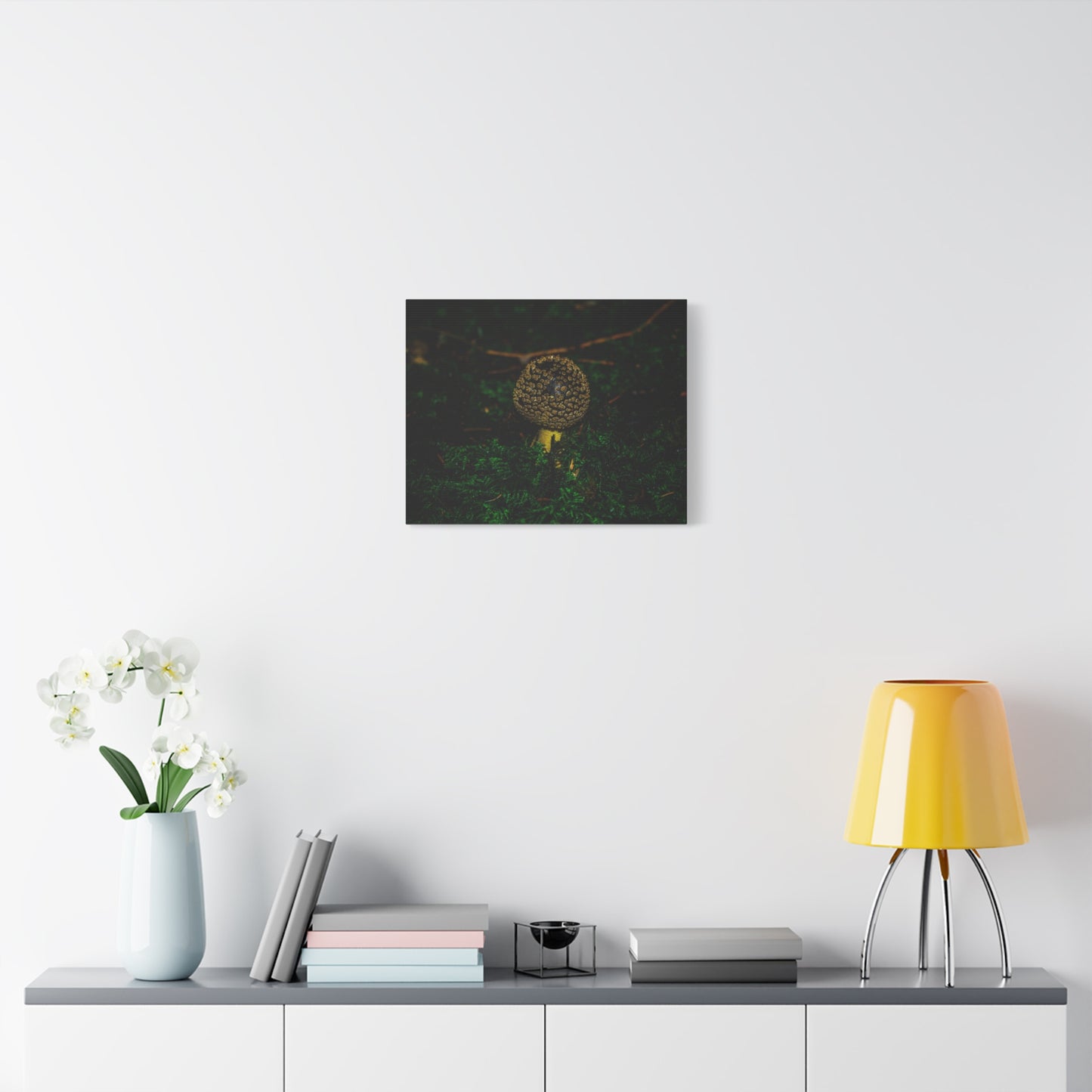 Canvas Print - Micro Mushroom Design