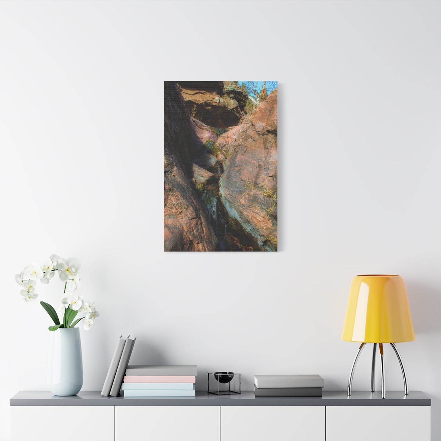 Canvas Print Small Waterfall