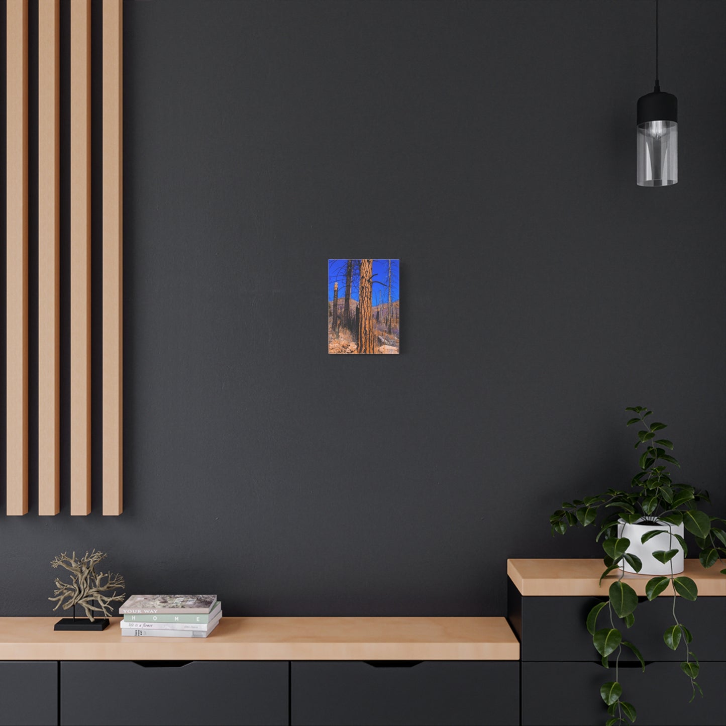 Canvas Print - Thunder Struck Tree Photo