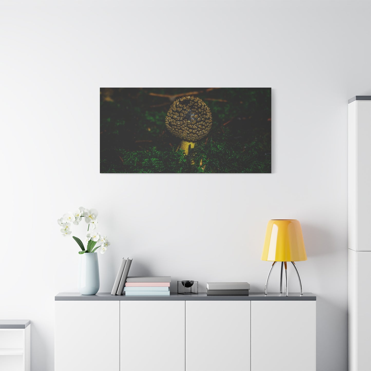 Canvas Print - Micro Mushroom Design