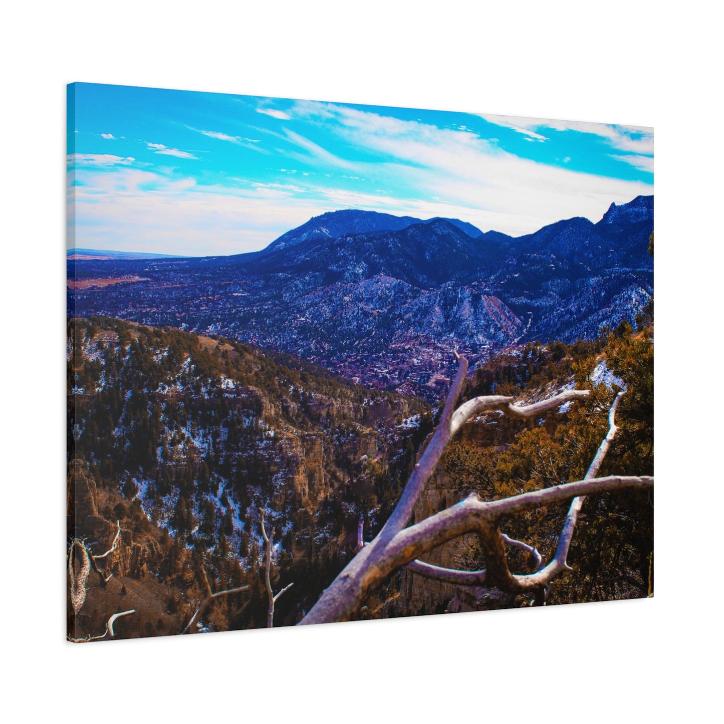 Canvas Print - Out On A Limb Mountain Photography