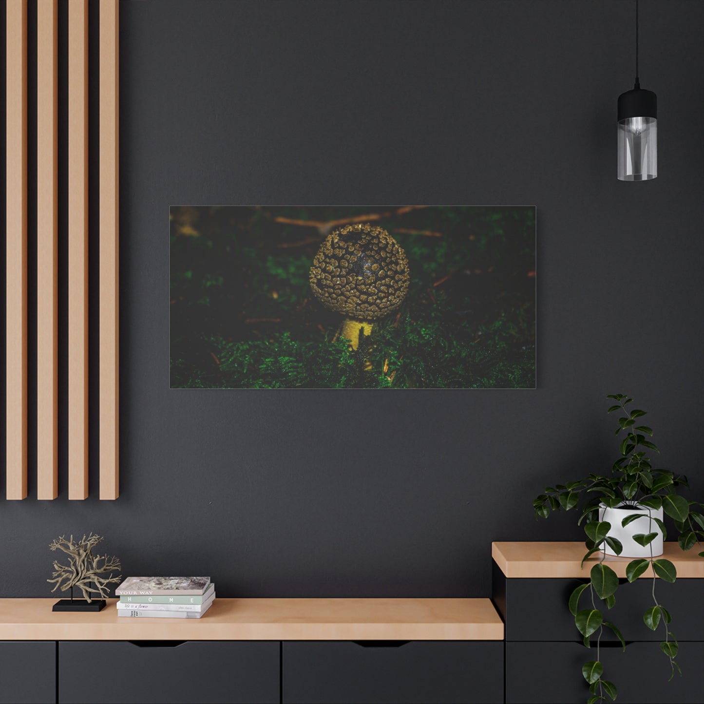 Canvas Print - Micro Mushroom Design