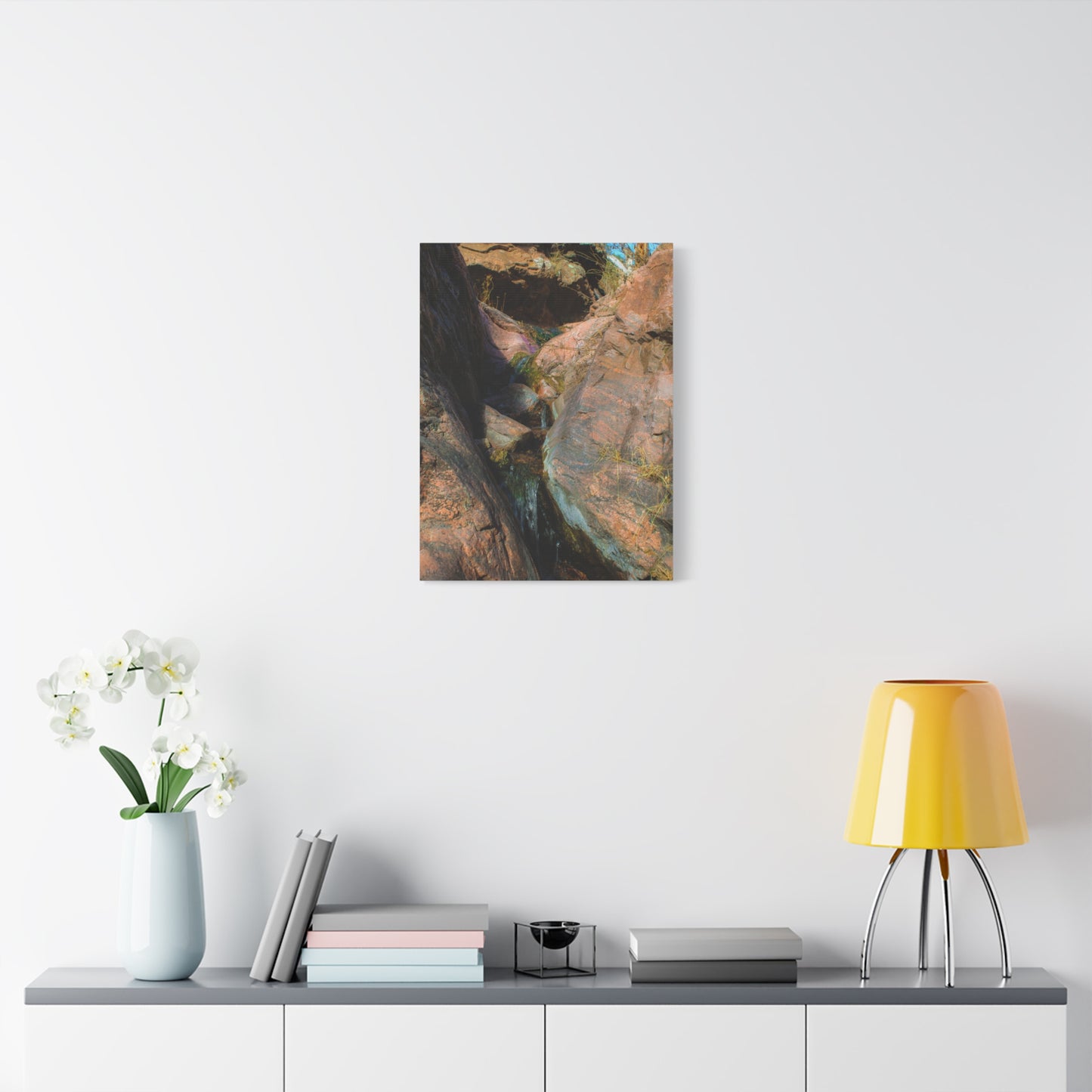 Canvas Print Small Waterfall