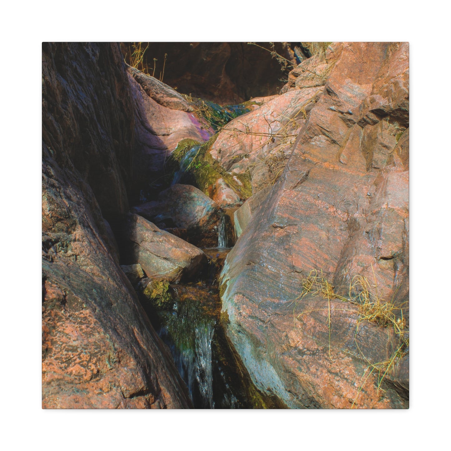 Canvas Print Small Waterfall