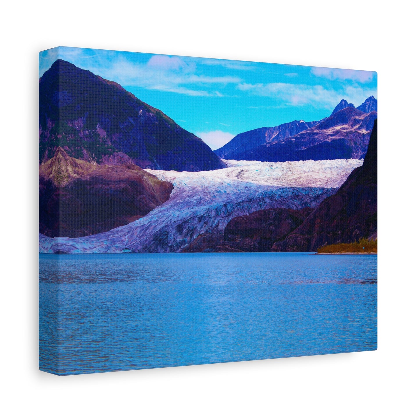 Canvas Print - Gorgeous Glacier Photo