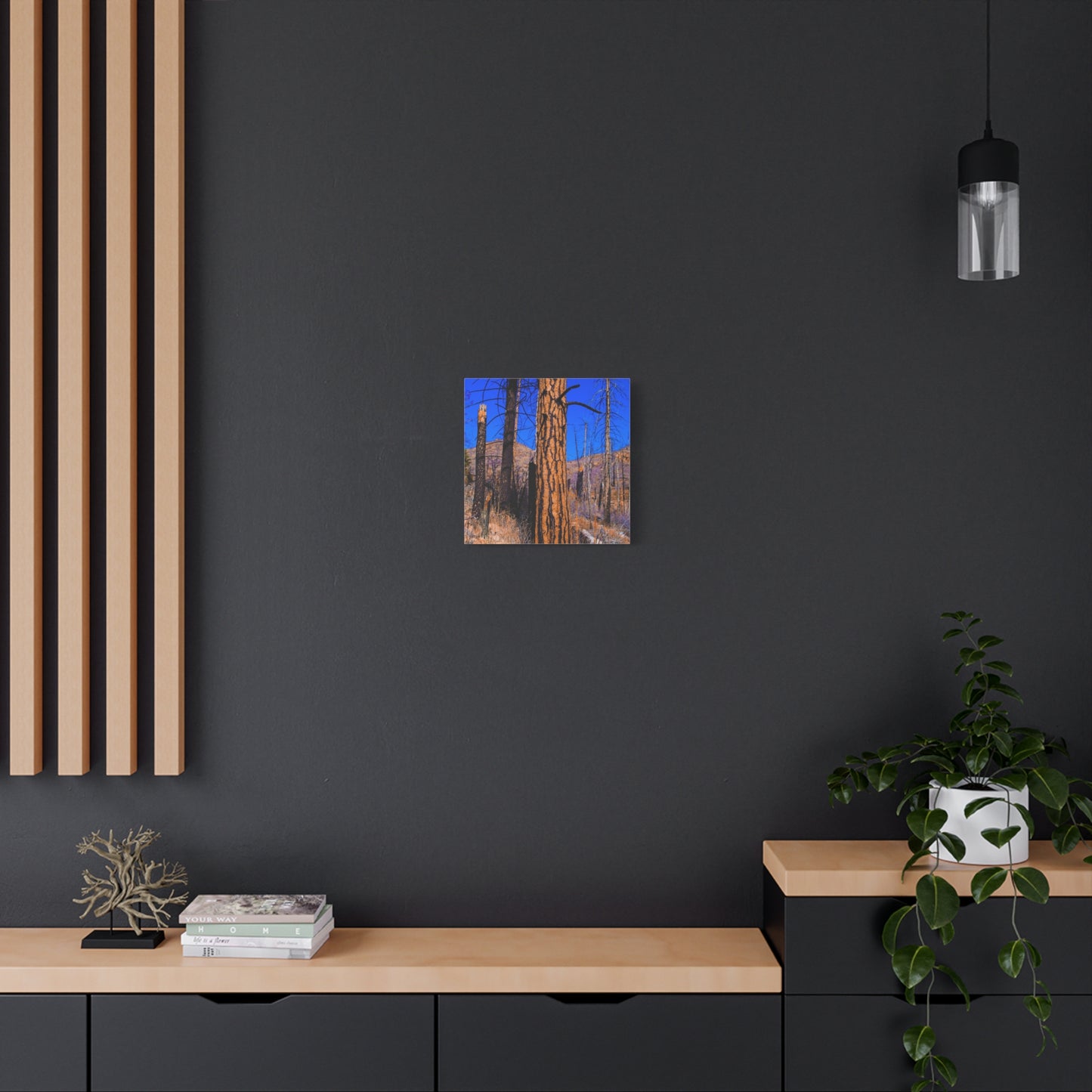 Canvas Print - Thunder Struck Tree Photo