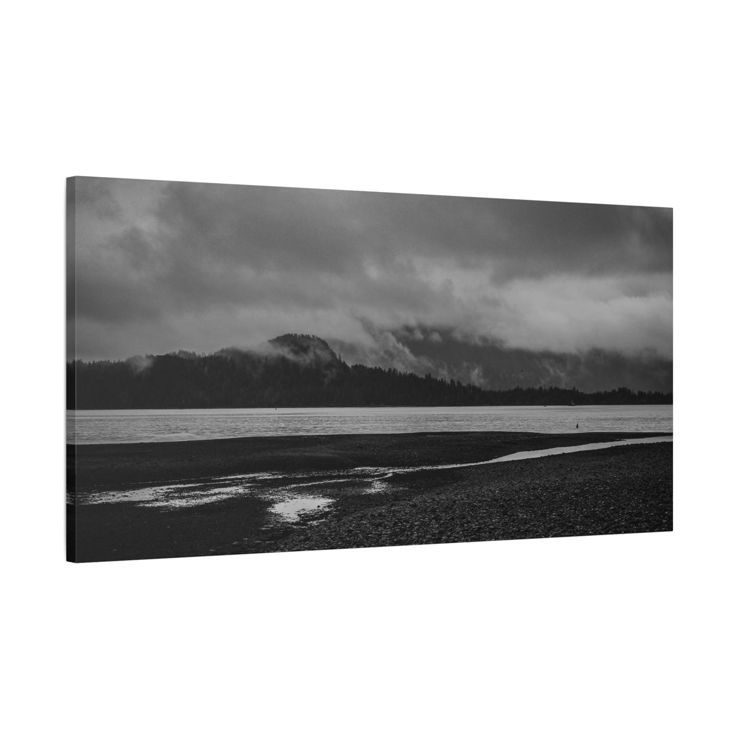 Canvas Print - Foggy Lake Photography