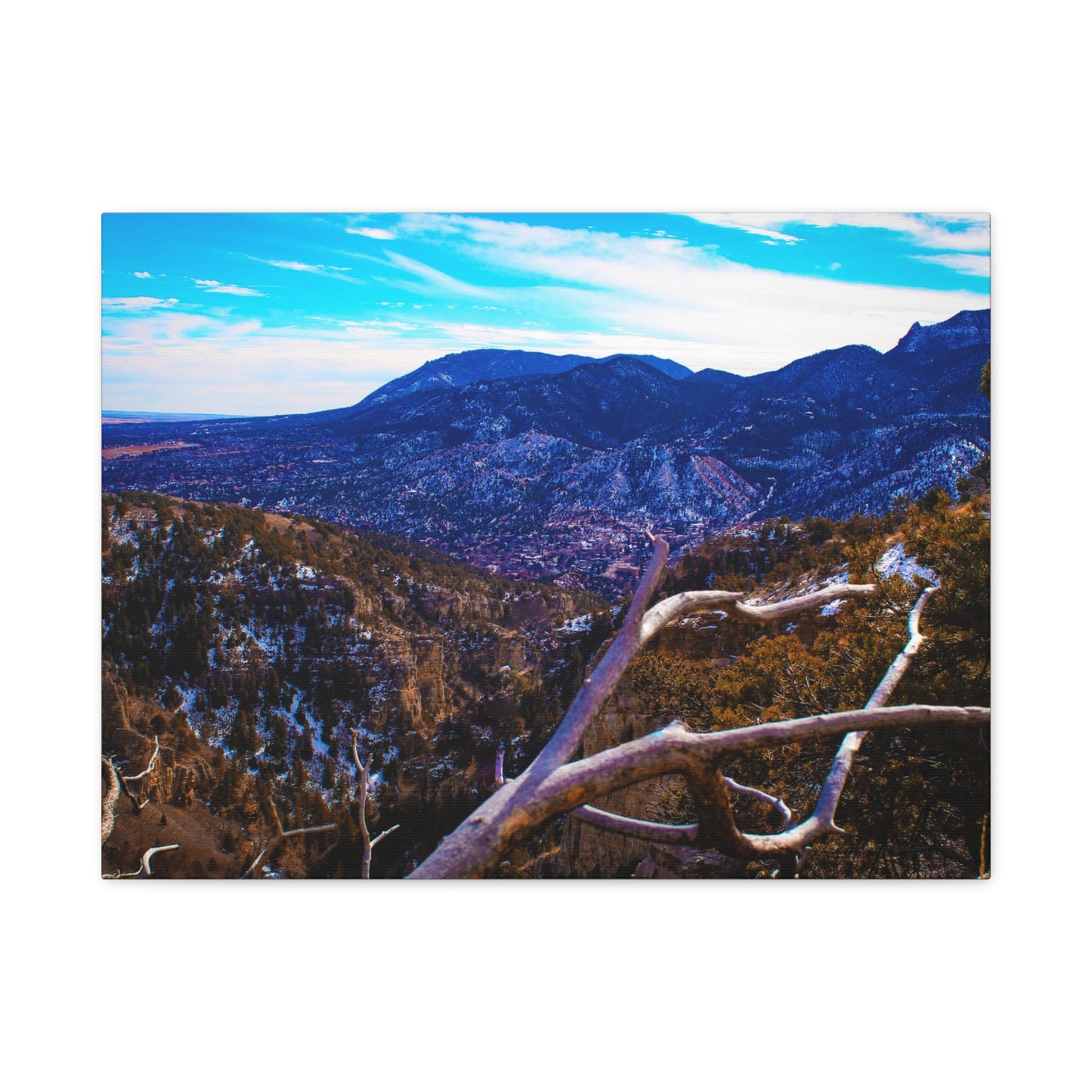 Canvas Print - Out On A Limb Mountain Photography