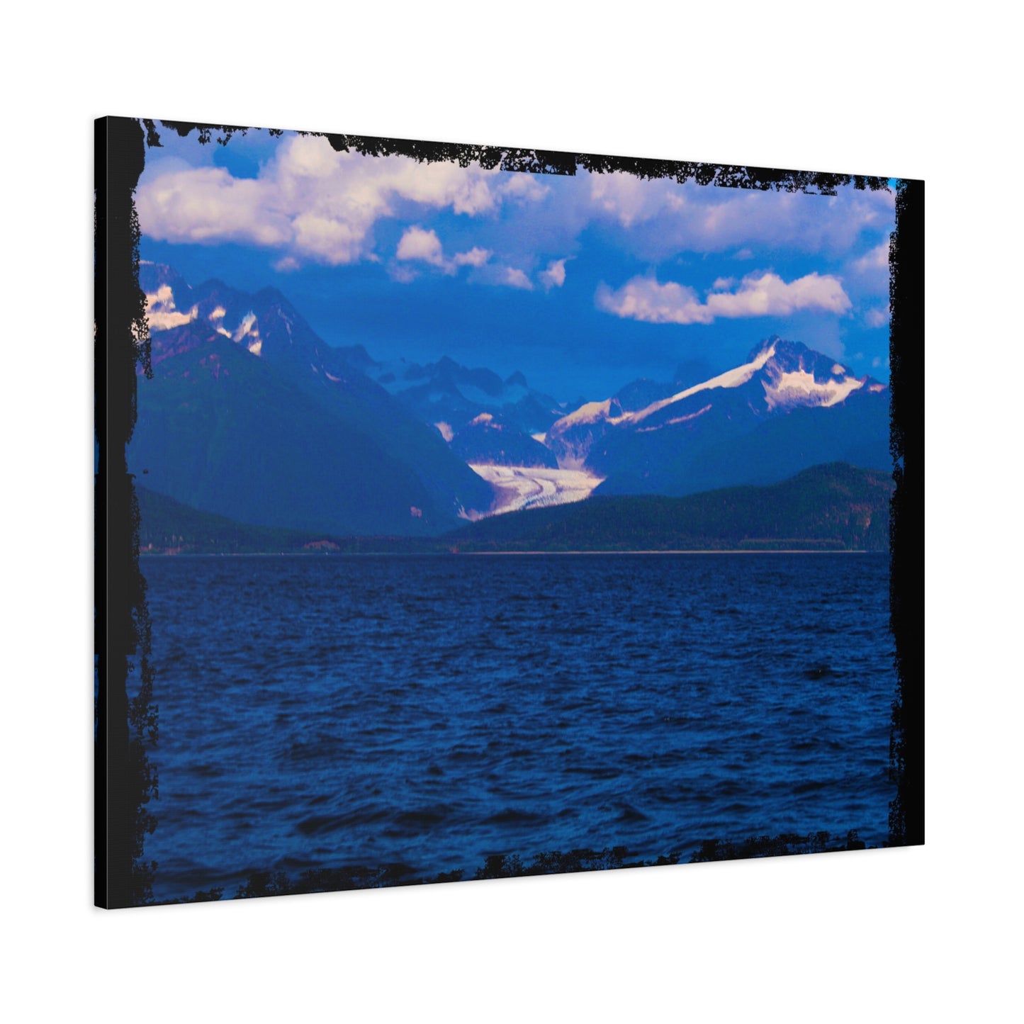 Canvas Print Distant Glacier Photography