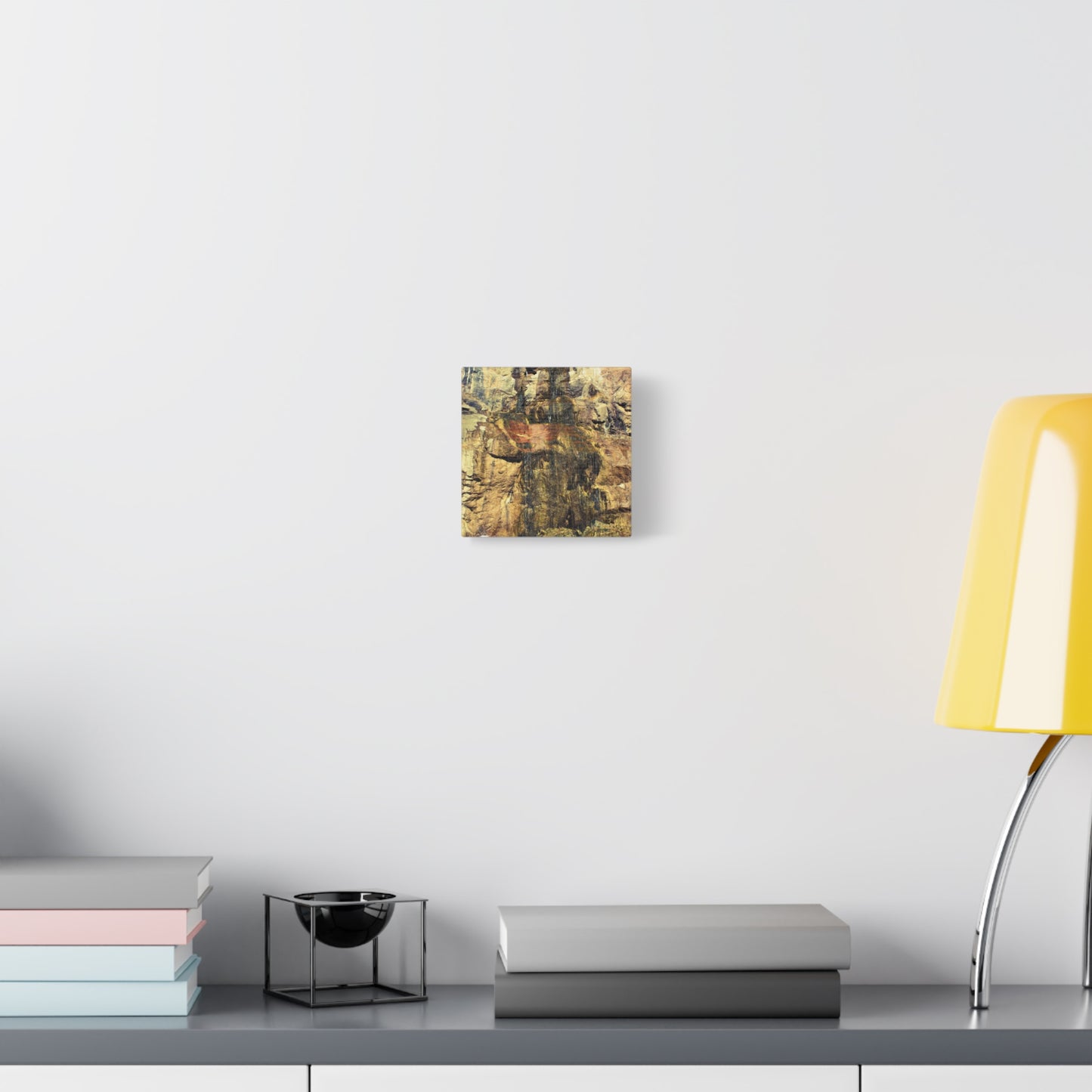 Canvas Wall Art - Mossy Waterfall Photo