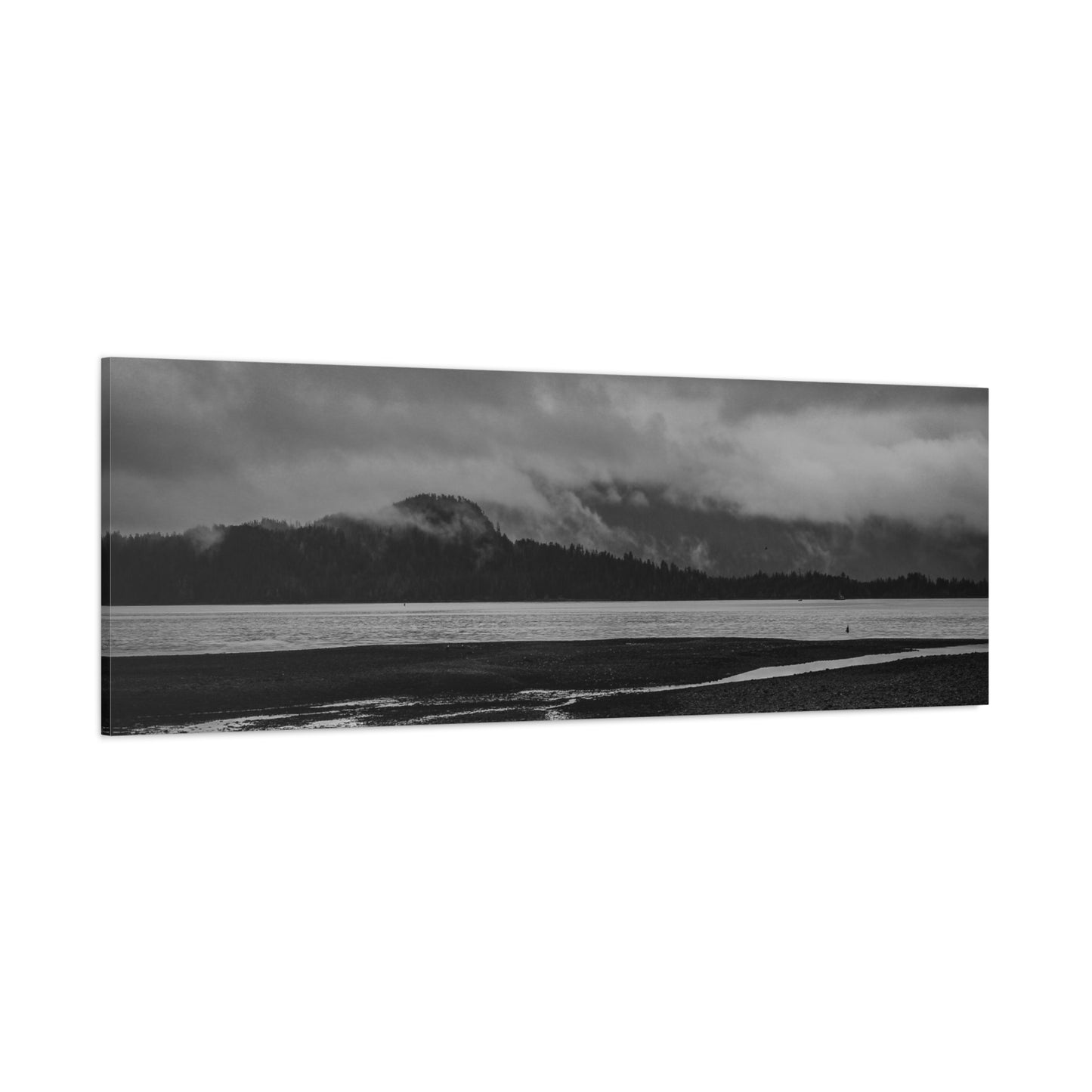 Canvas Print - Foggy Lake Photography