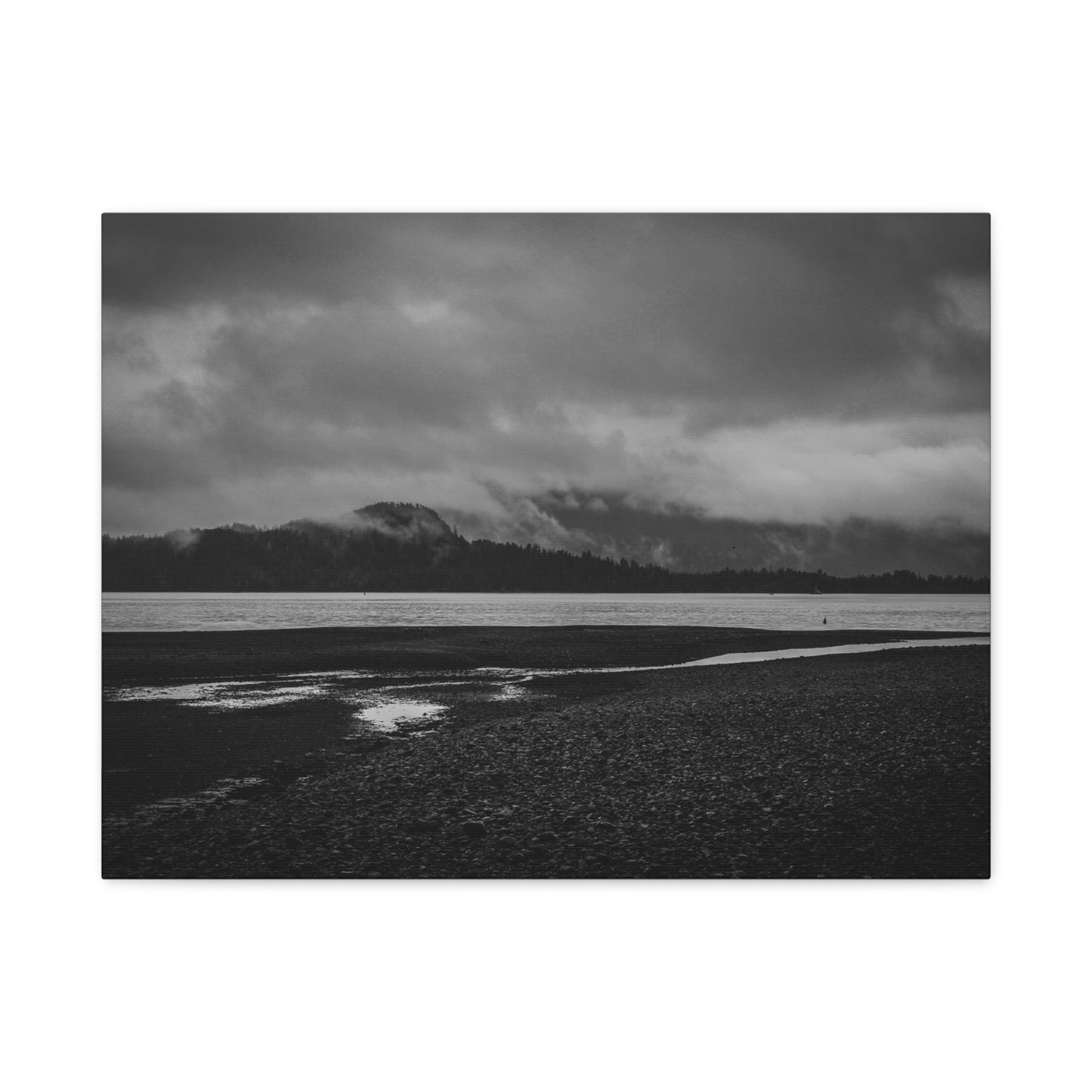 Canvas Print - Foggy Lake Photography