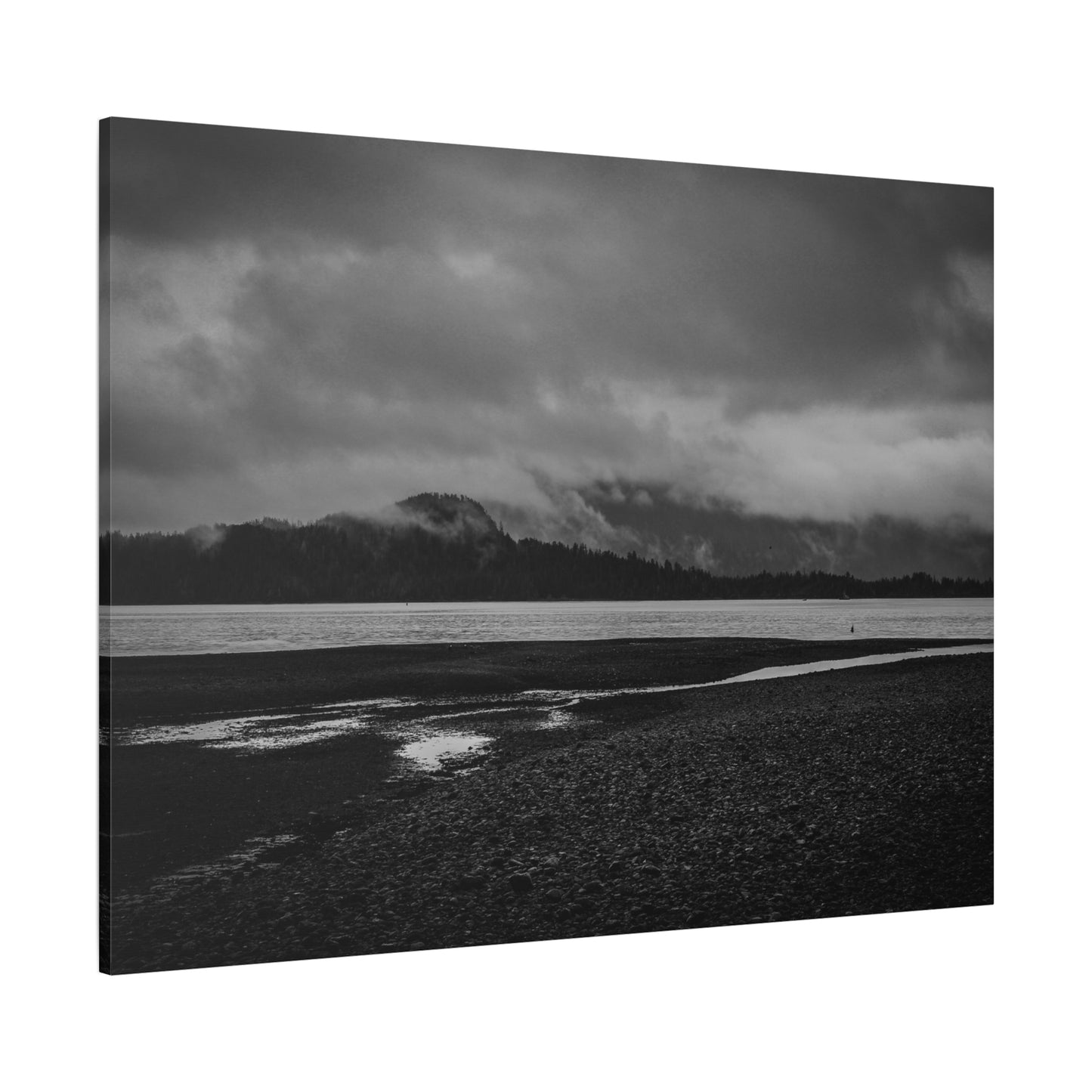 Canvas Print - Foggy Lake Photography