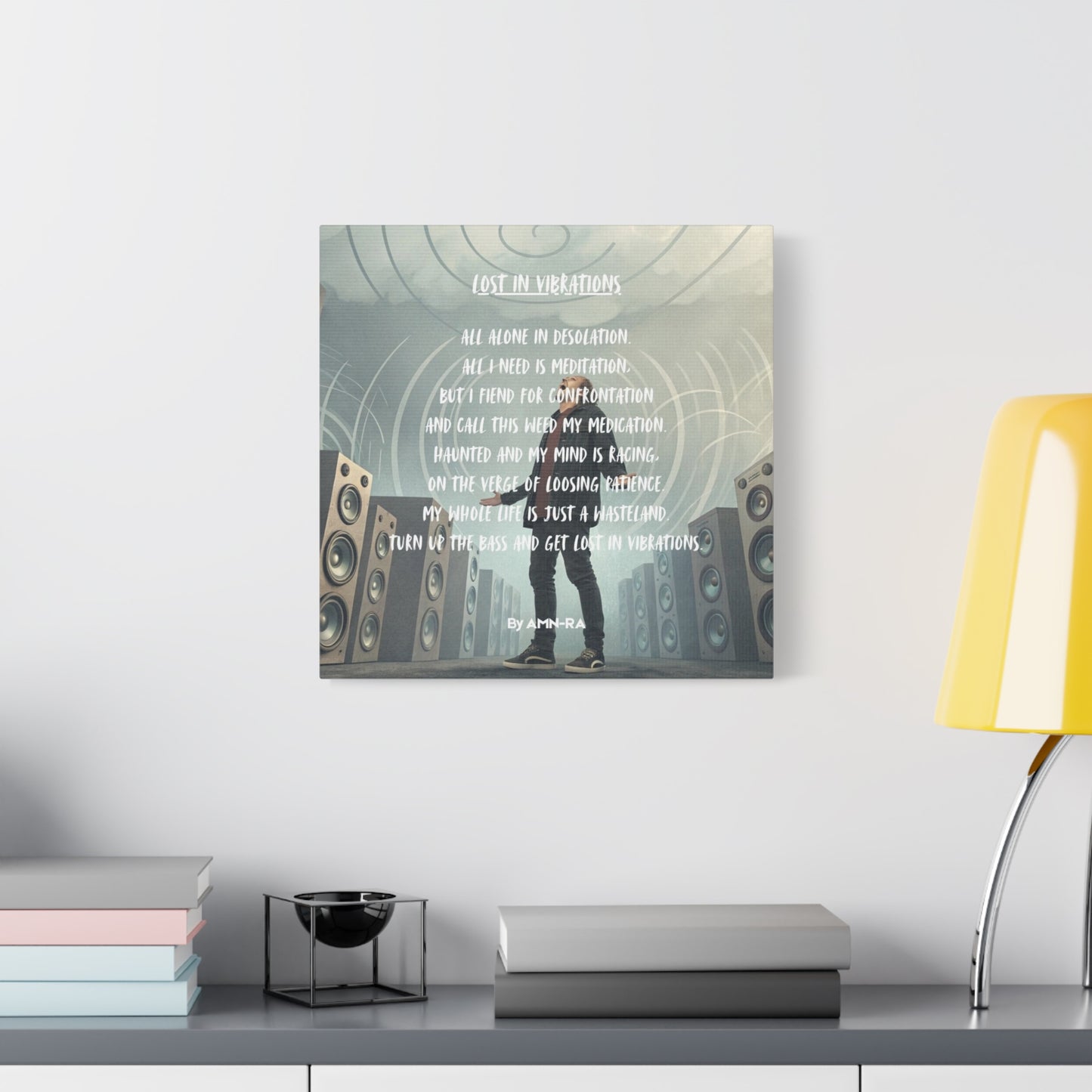 Canvas Print - Lost In Vibrations By AMN-RA
