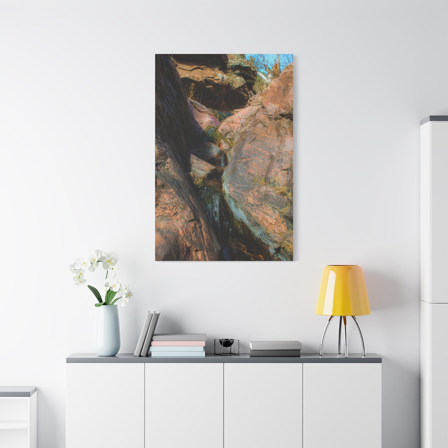 Canvas Print Small Waterfall