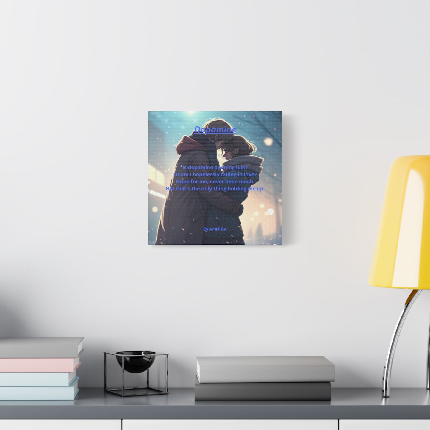 Canvas Poster - Full Color "Dopamine" by AMN_RA
