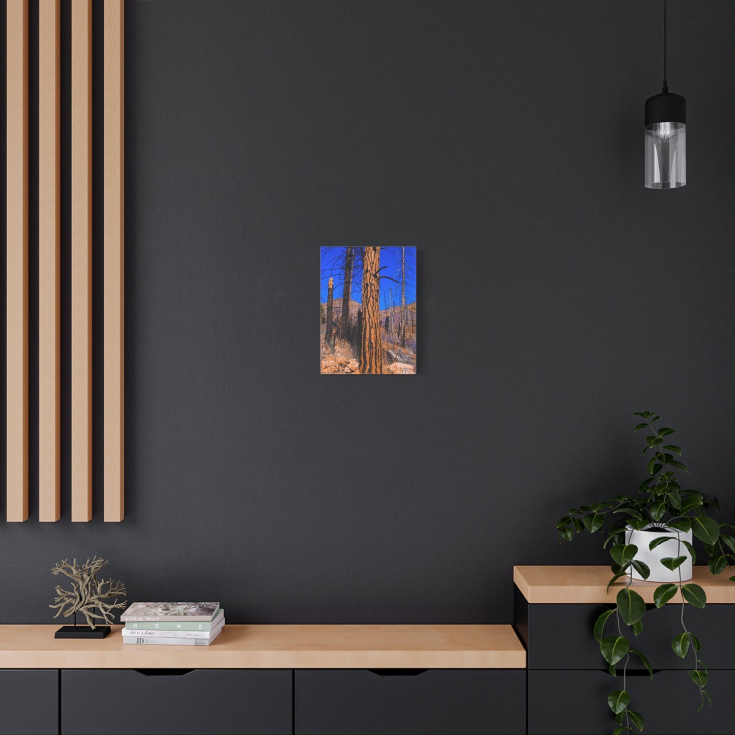 Canvas Print - Thunder Struck Tree Photo