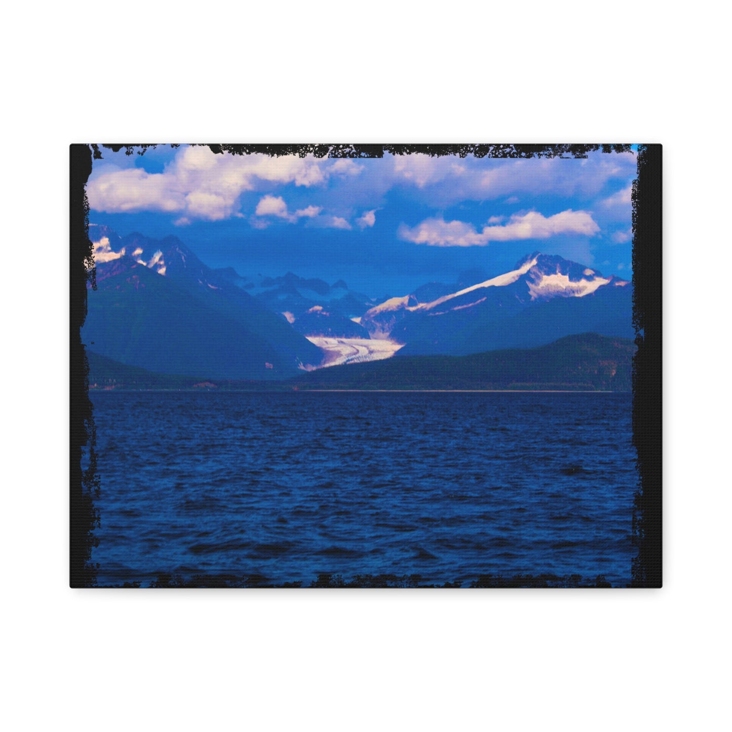 Canvas Print Distant Glacier Photography