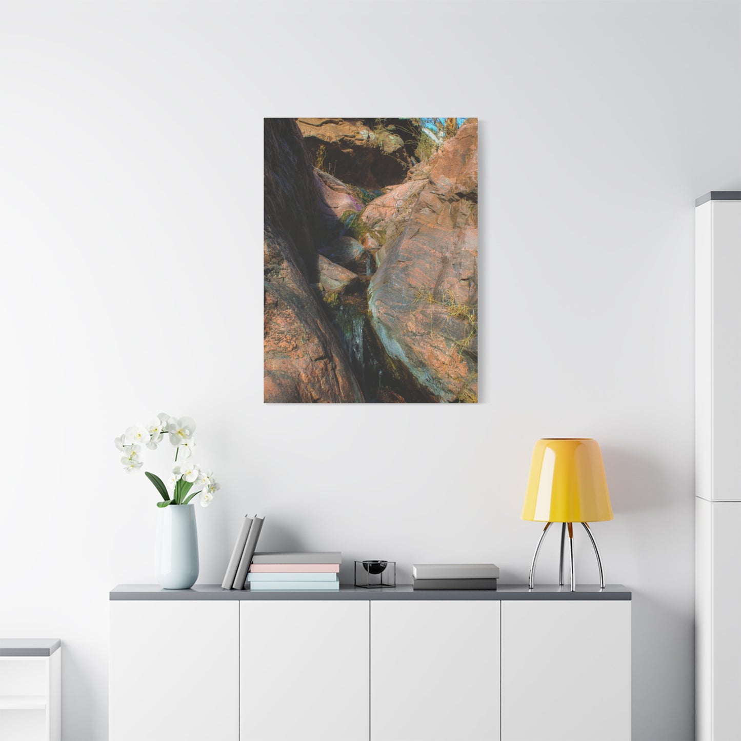 Canvas Print Small Waterfall