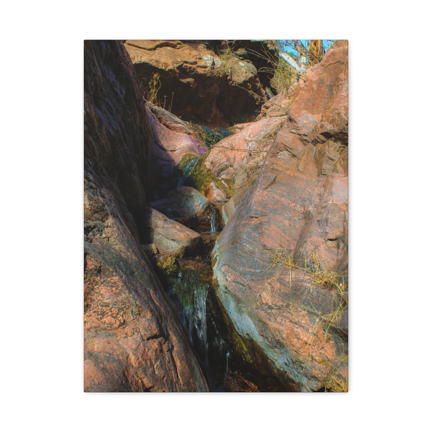 Canvas Print Small Waterfall