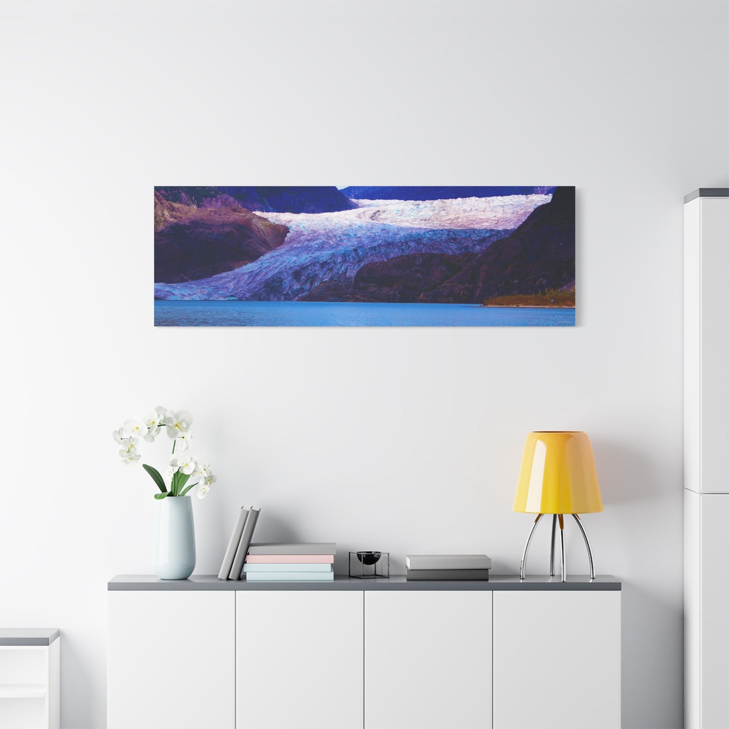 Canvas Print - Gorgeous Glacier Photo