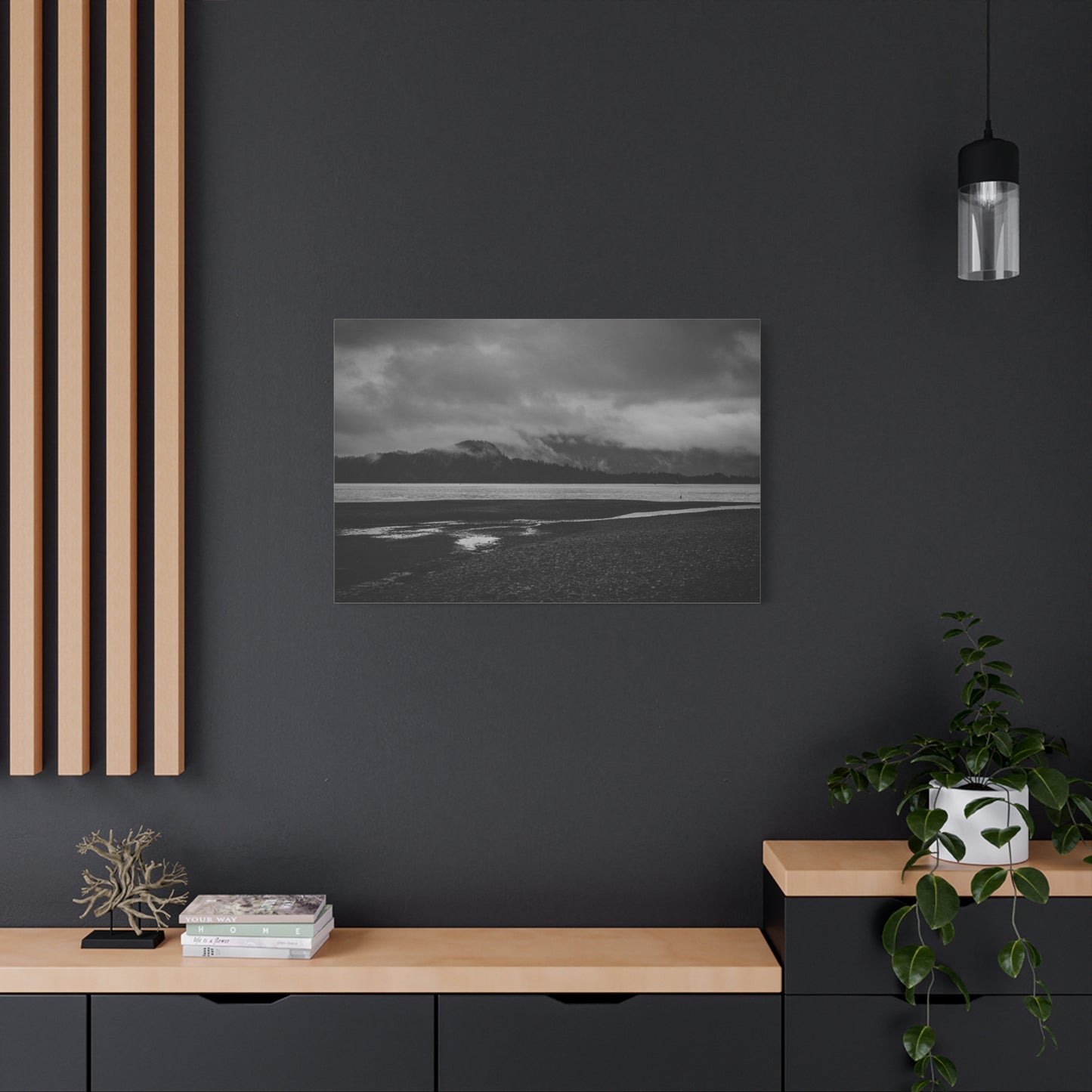 Canvas Print - Foggy Lake Photography