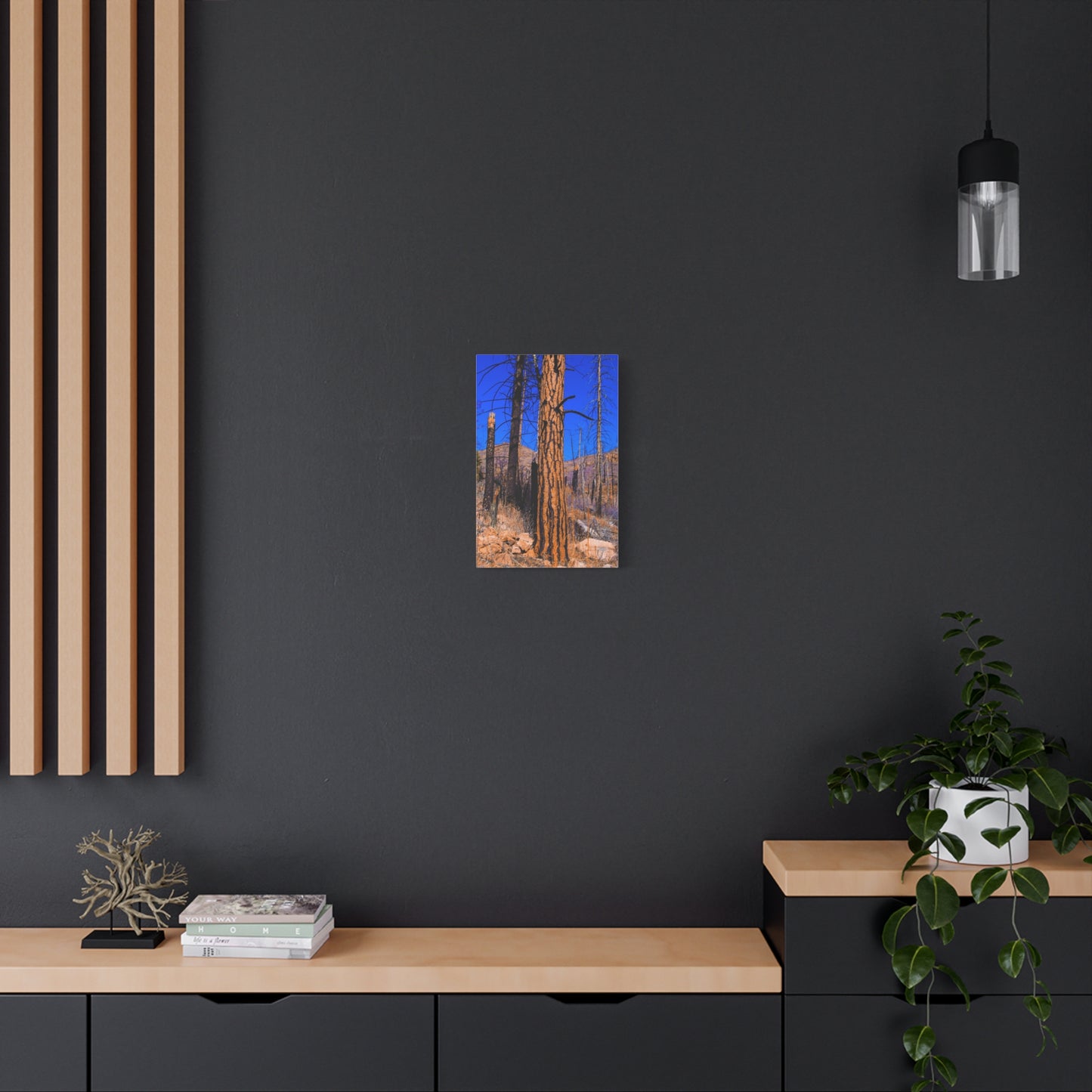 Canvas Print - Thunder Struck Tree Photo
