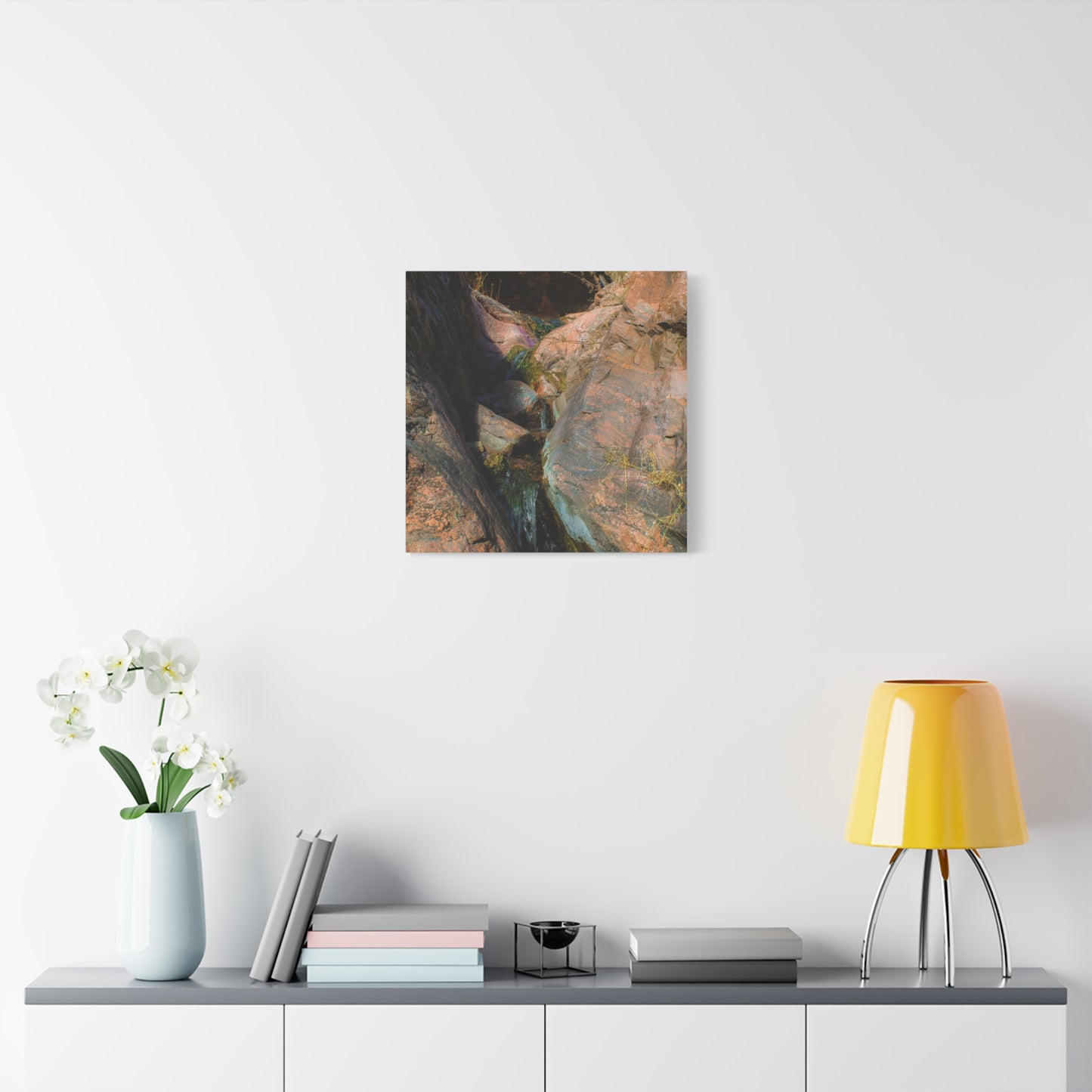 Canvas Print Small Waterfall