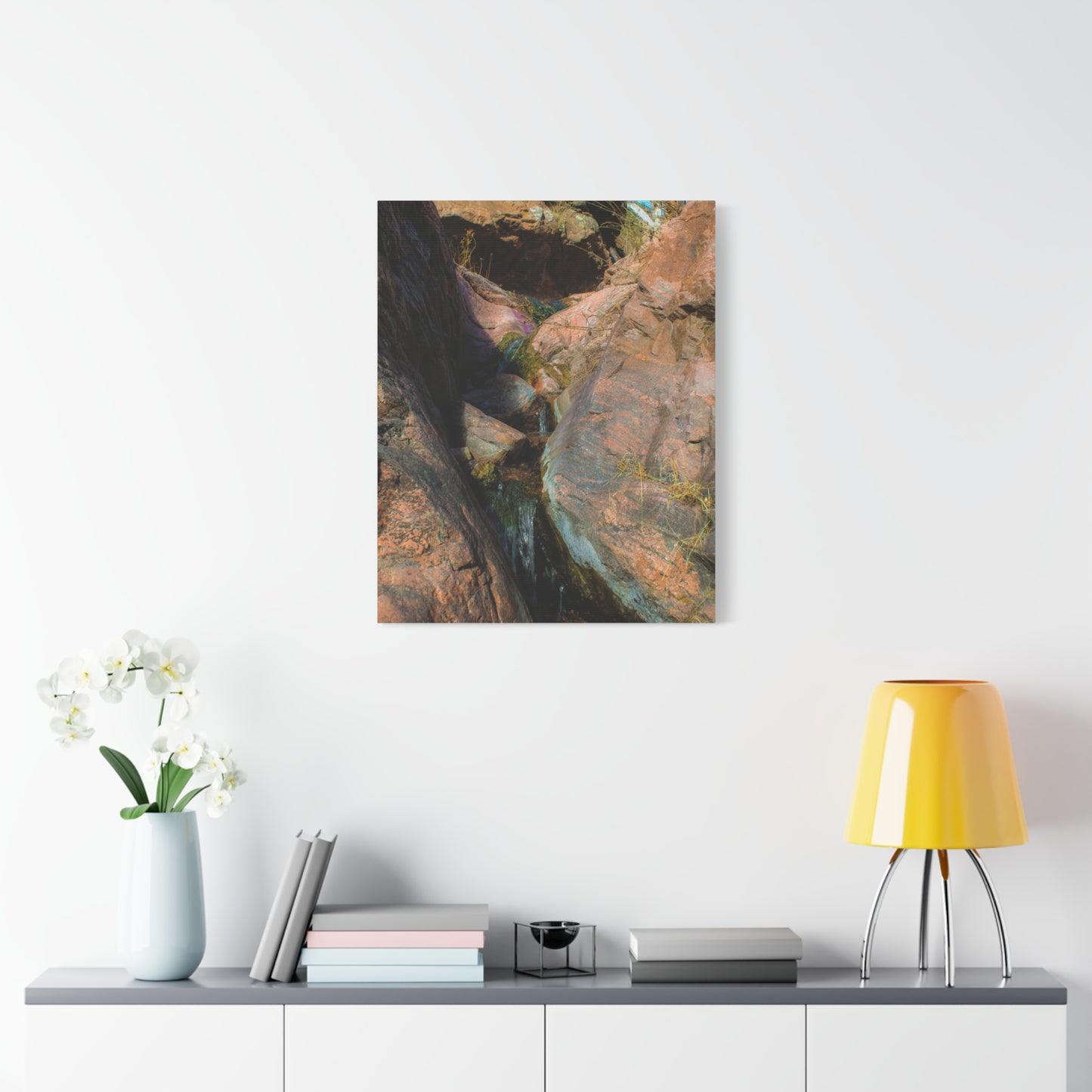 Canvas Print Small Waterfall