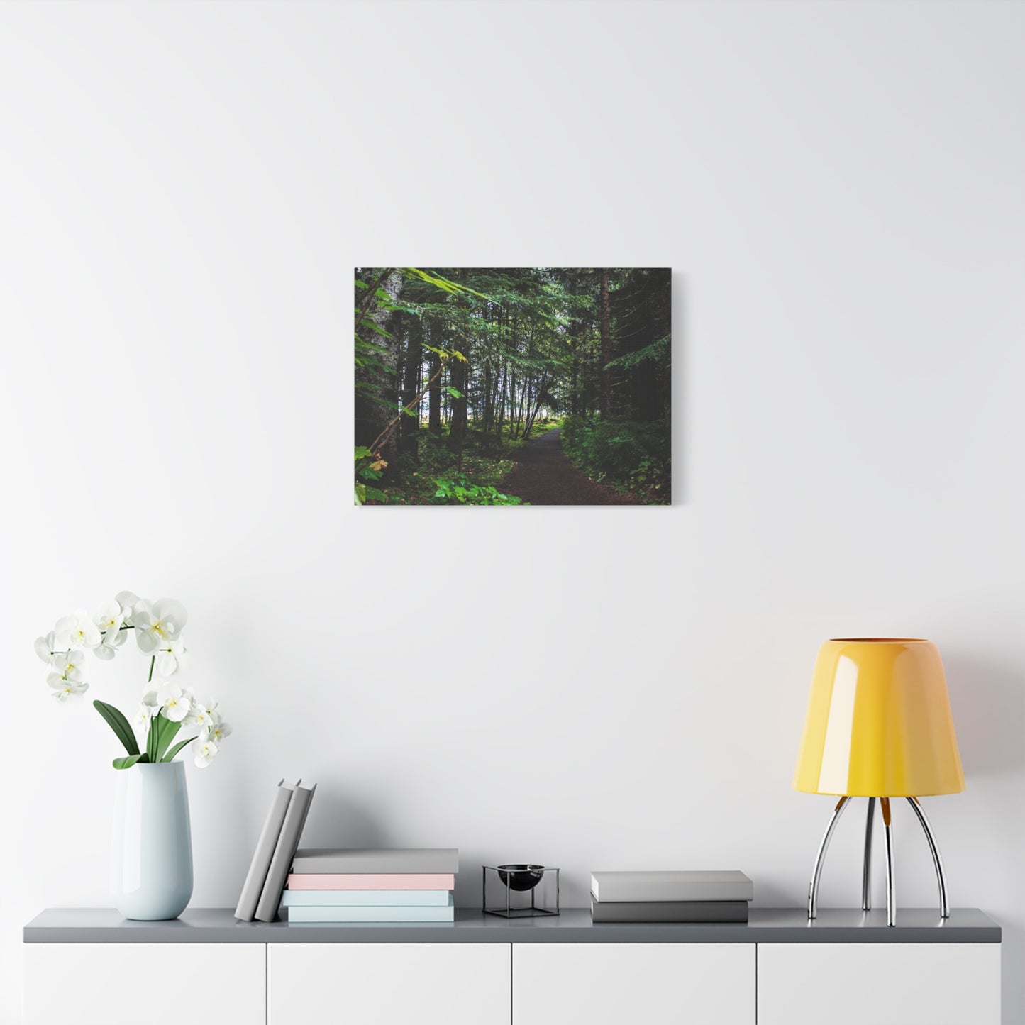 Copy of Canvas Art Print - Trail Through The Trees-Photograph