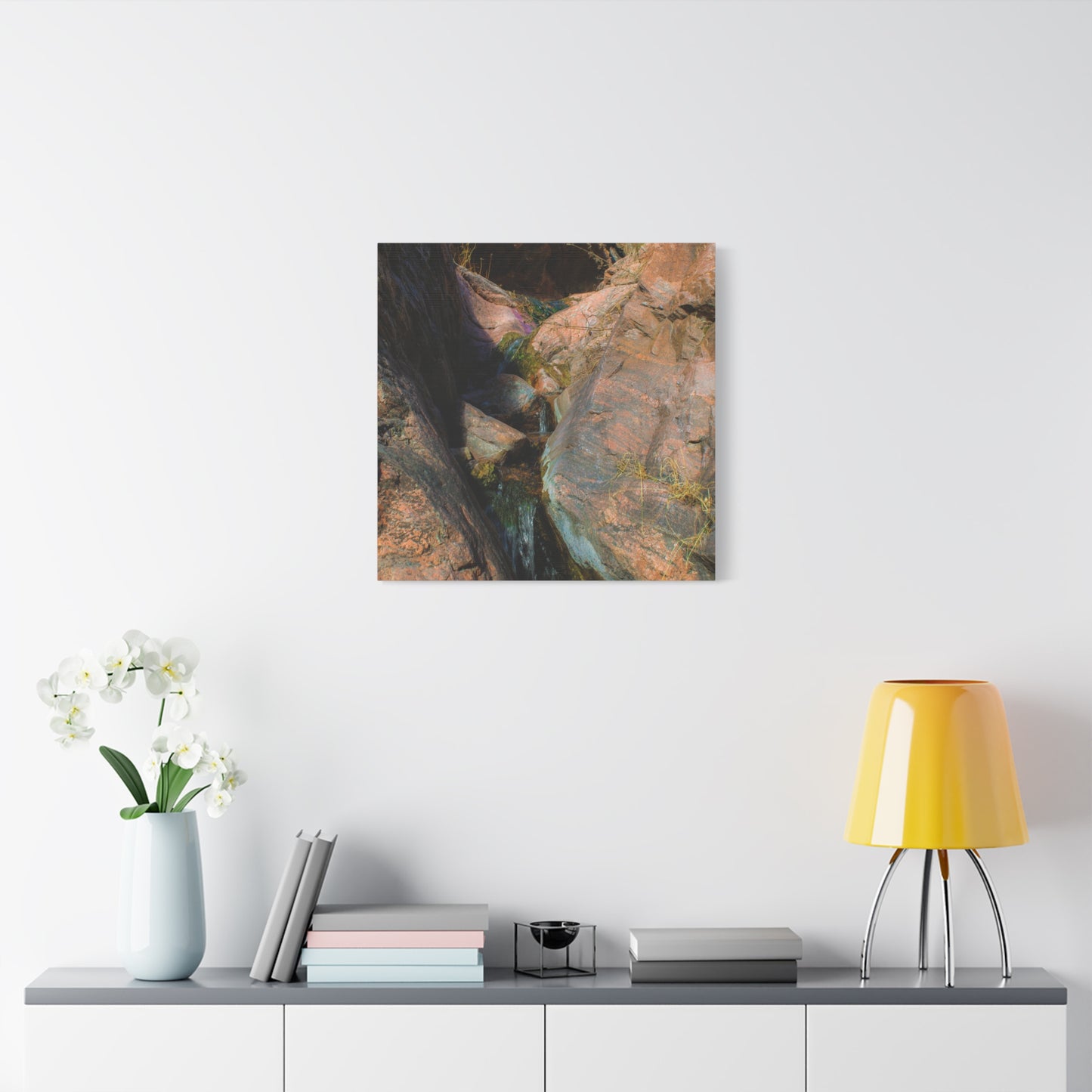 Canvas Print Small Waterfall