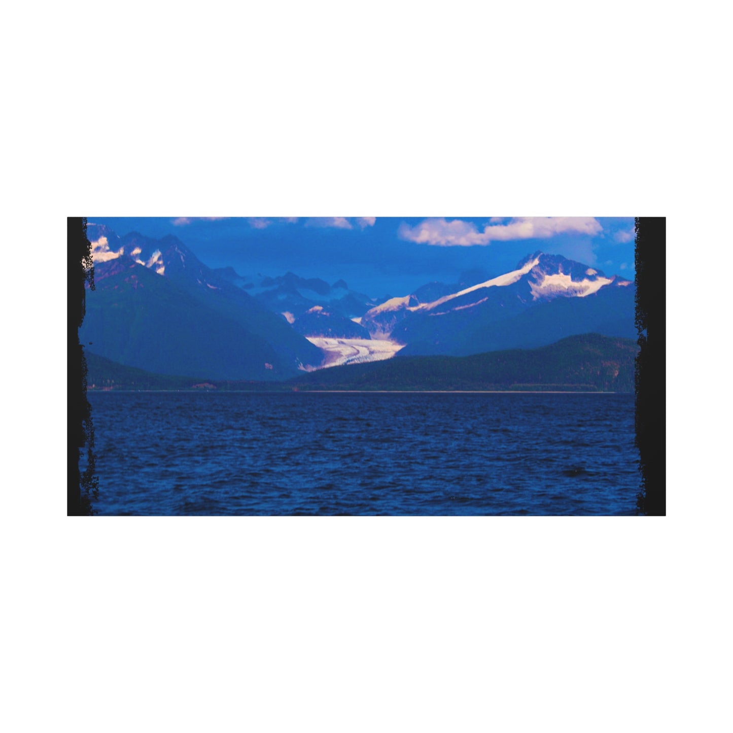 Canvas Print Distant Glacier Photography