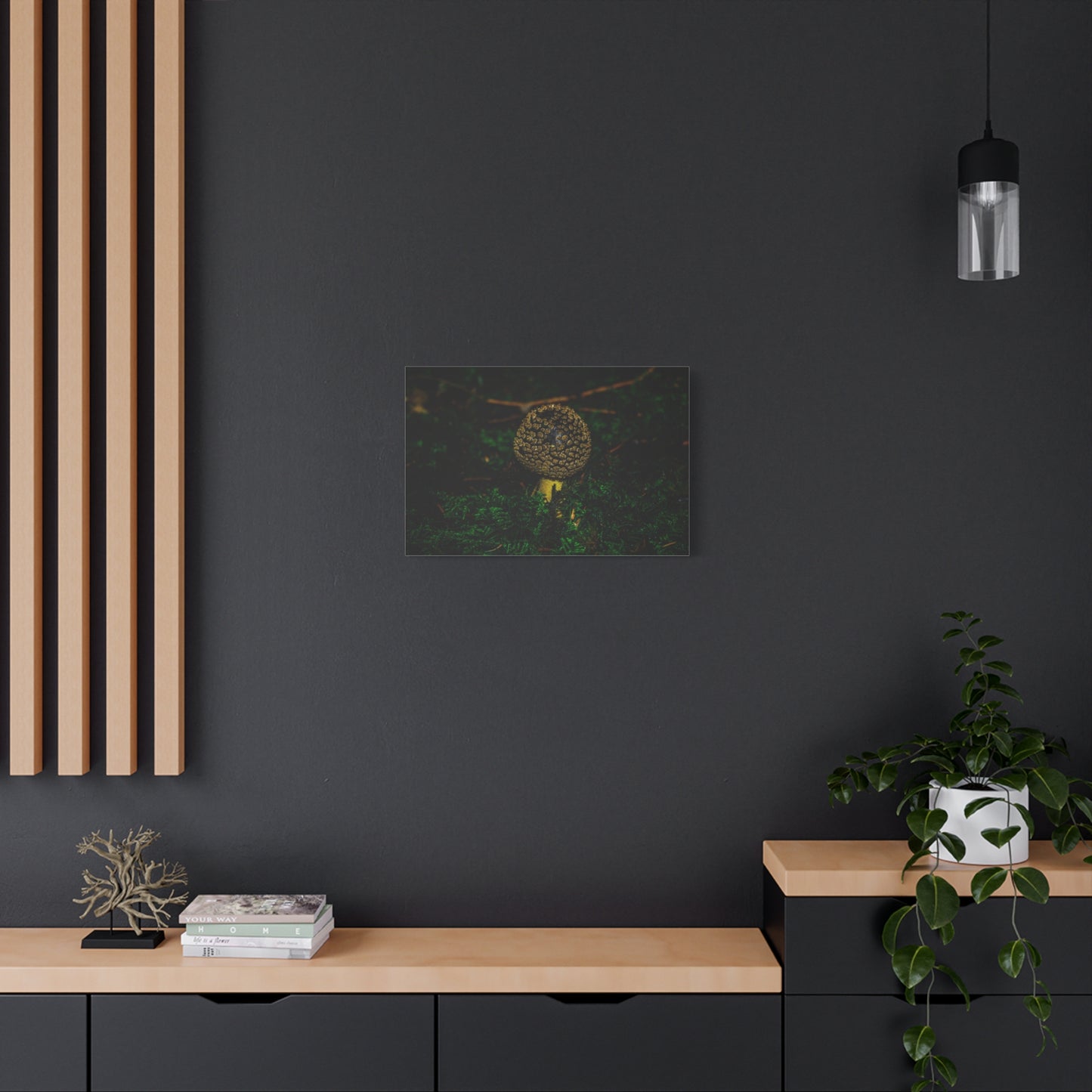 Canvas Print - Micro Mushroom Design