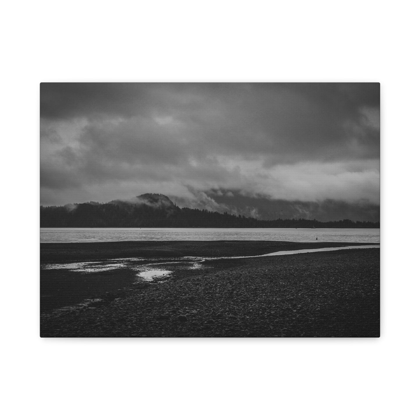 Canvas Print - Foggy Lake Photography