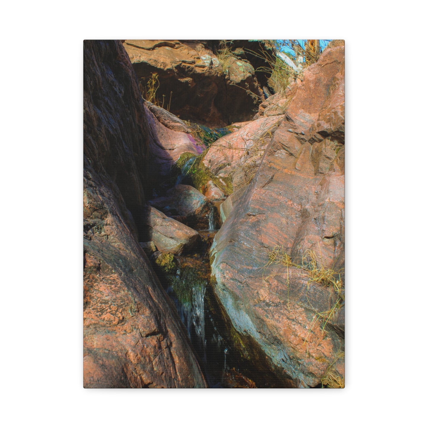 Canvas Print Small Waterfall
