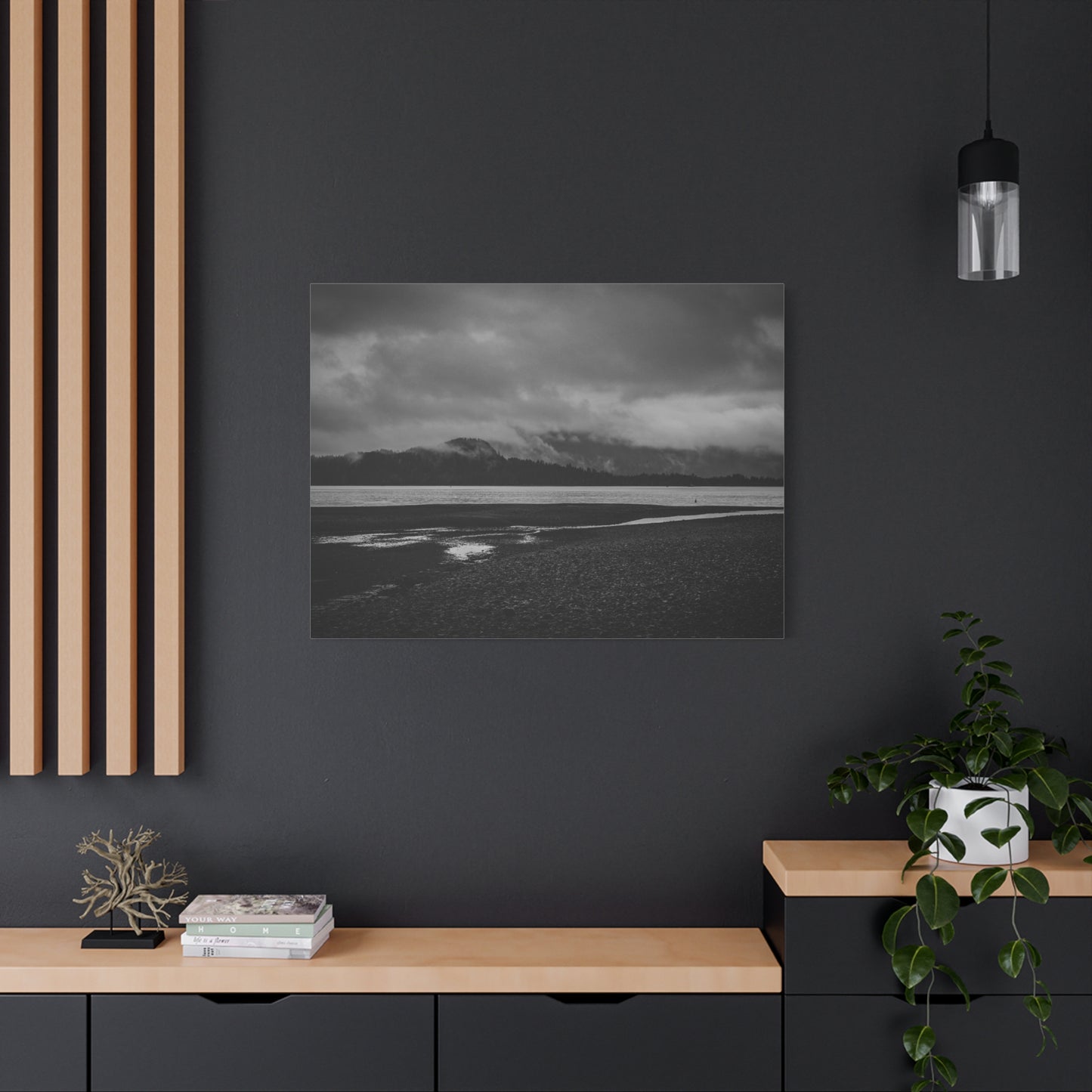 Canvas Print - Foggy Lake Photography