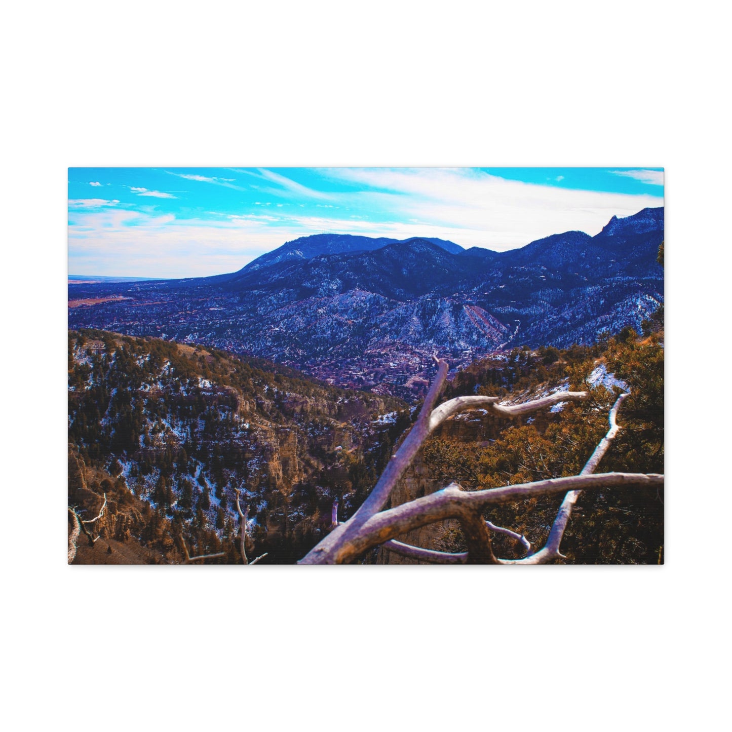 Canvas Print - Out On A Limb Mountain Photography